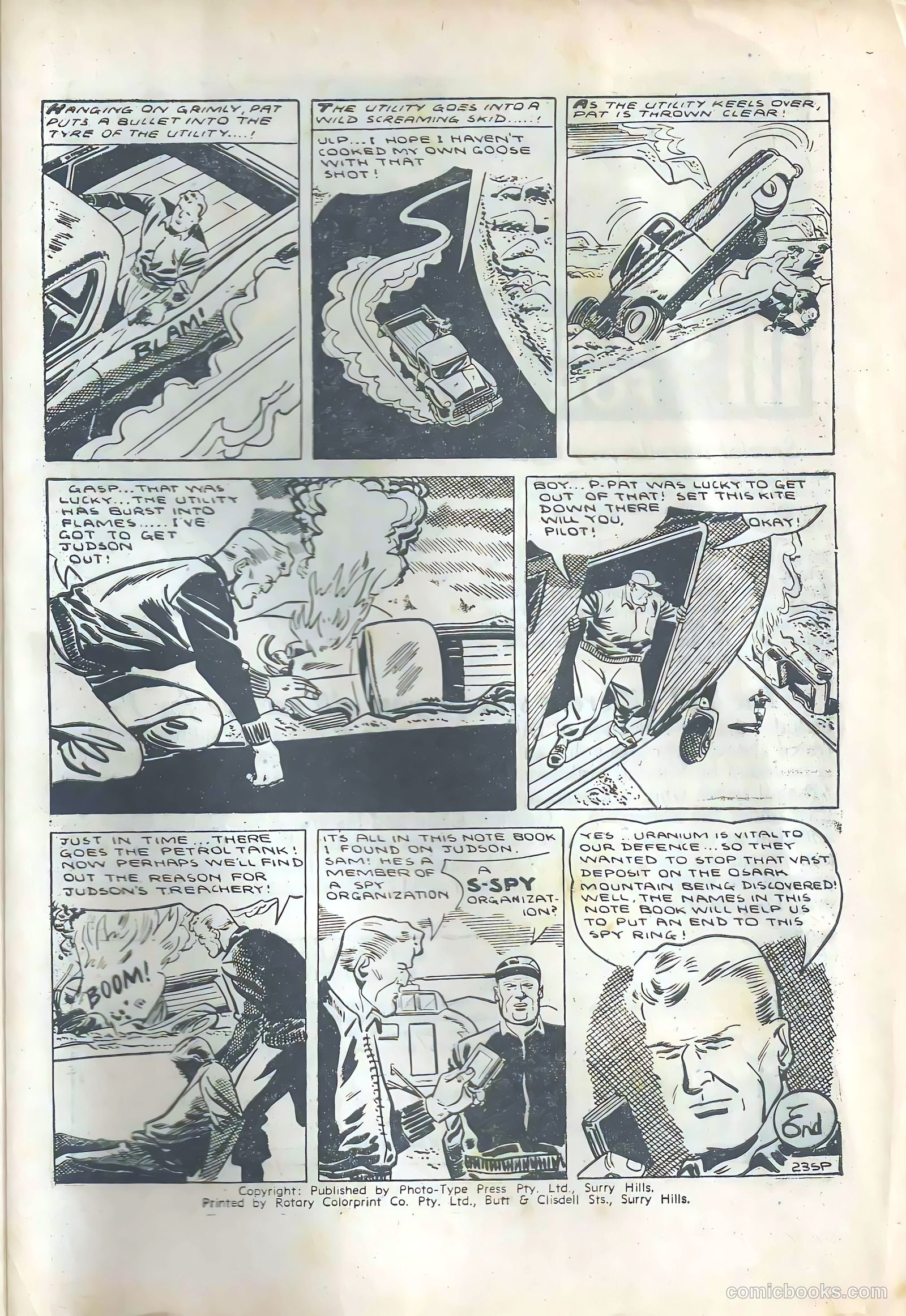 Sergeant Pat of the Radio-Patrol #76 — page 23 of 24
