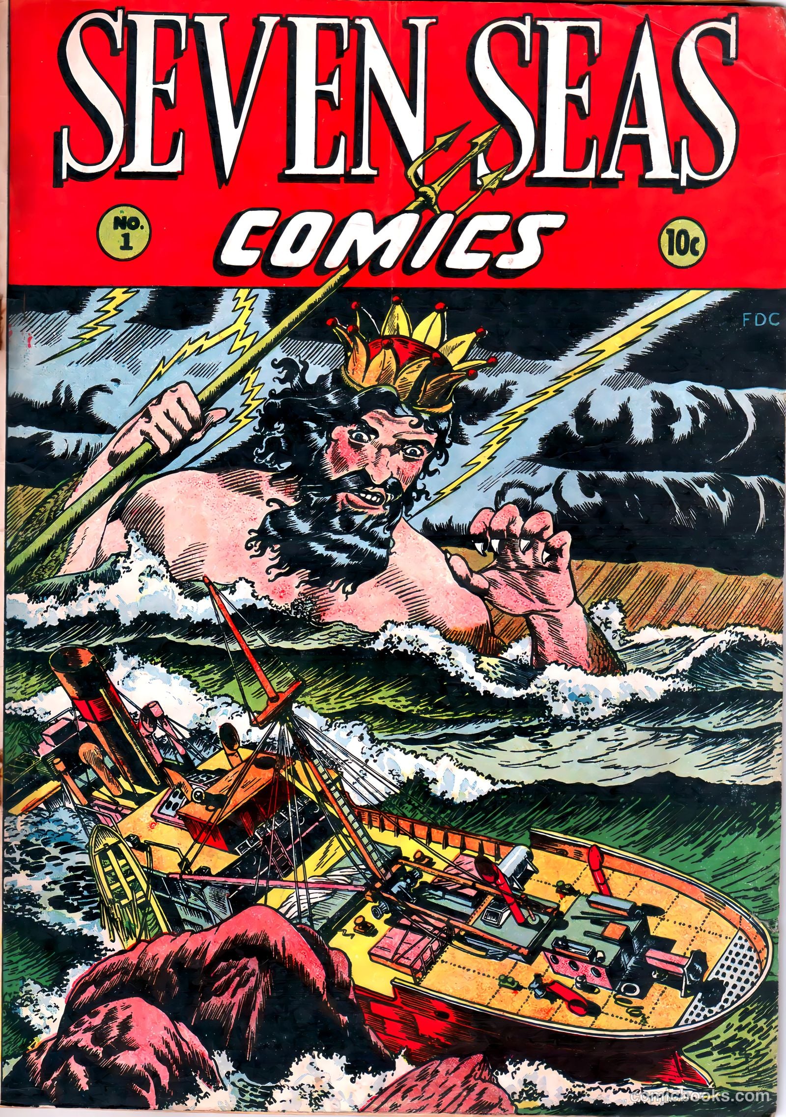 Seven Seas Comics #1 — page 1 of 52