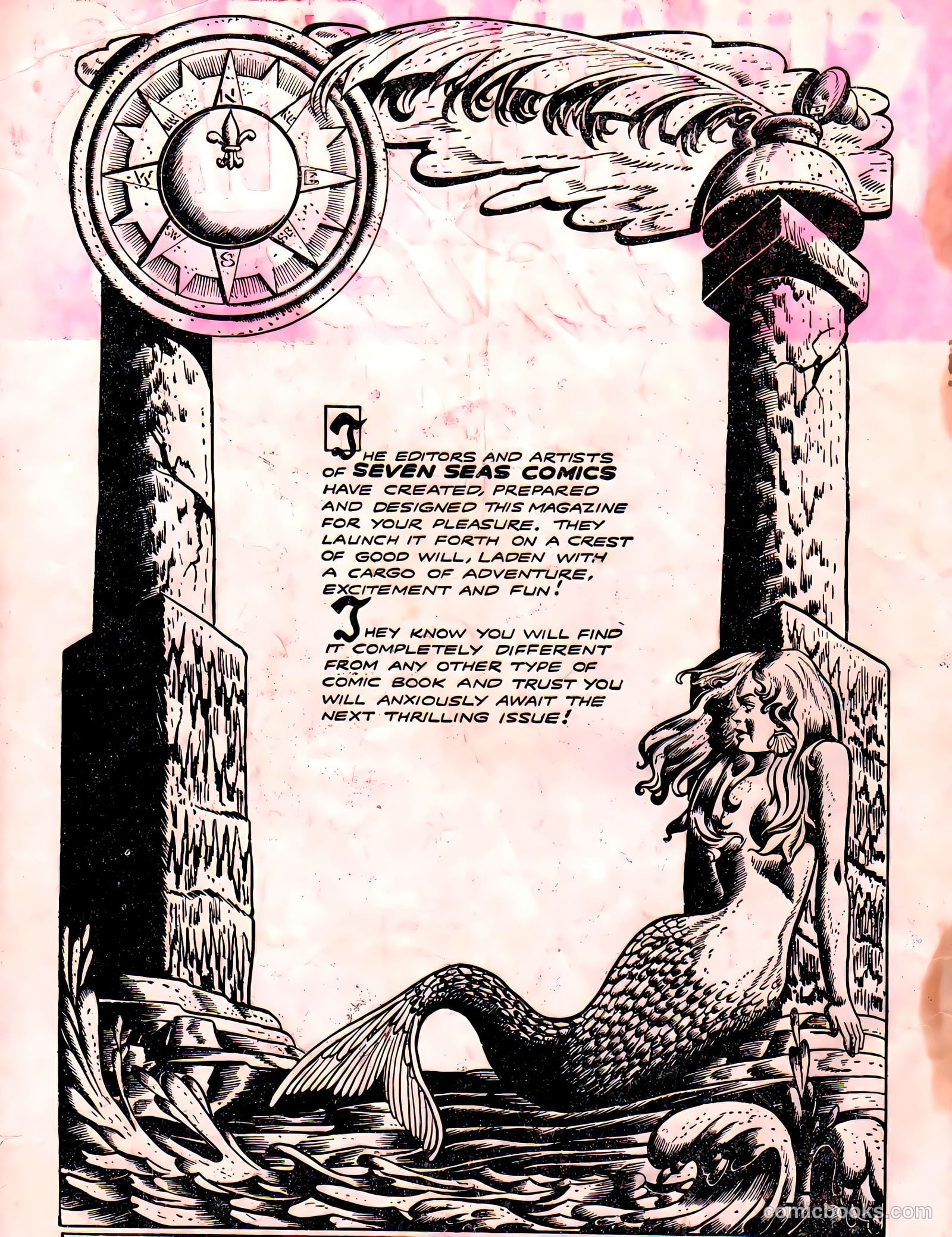 Seven Seas Comics #1 — page 2 of 52