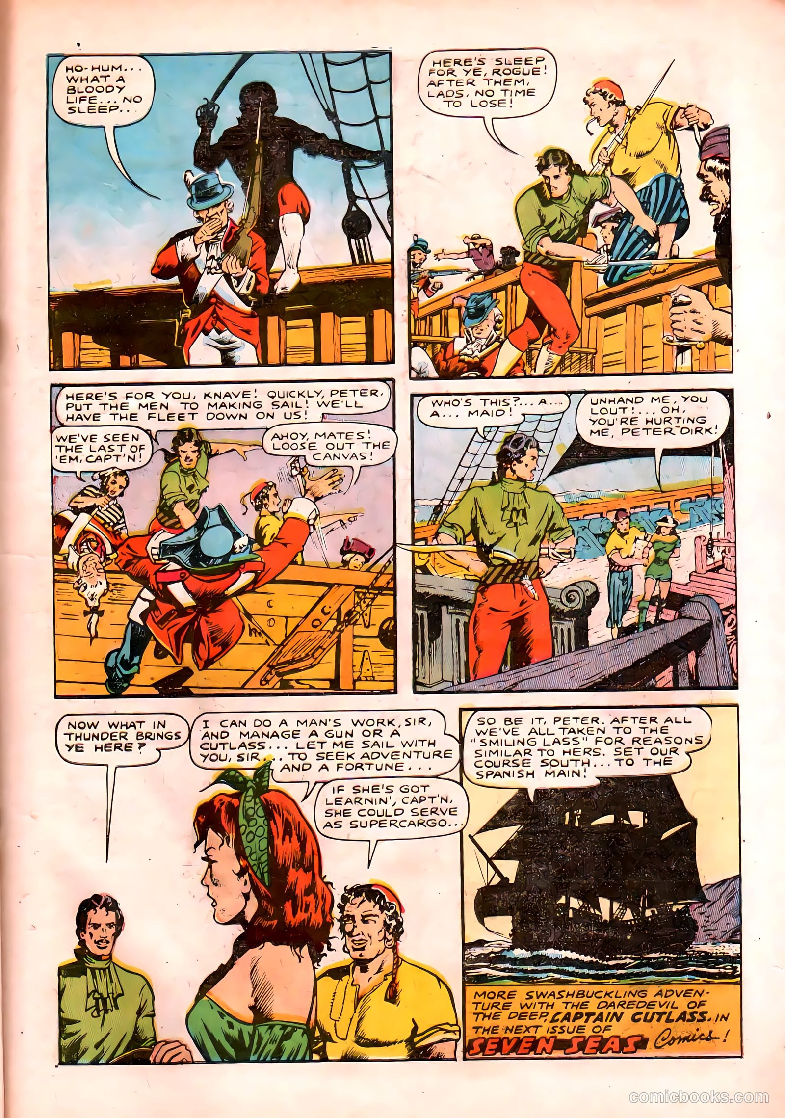 Seven Seas Comics #1 — page 9 of 52