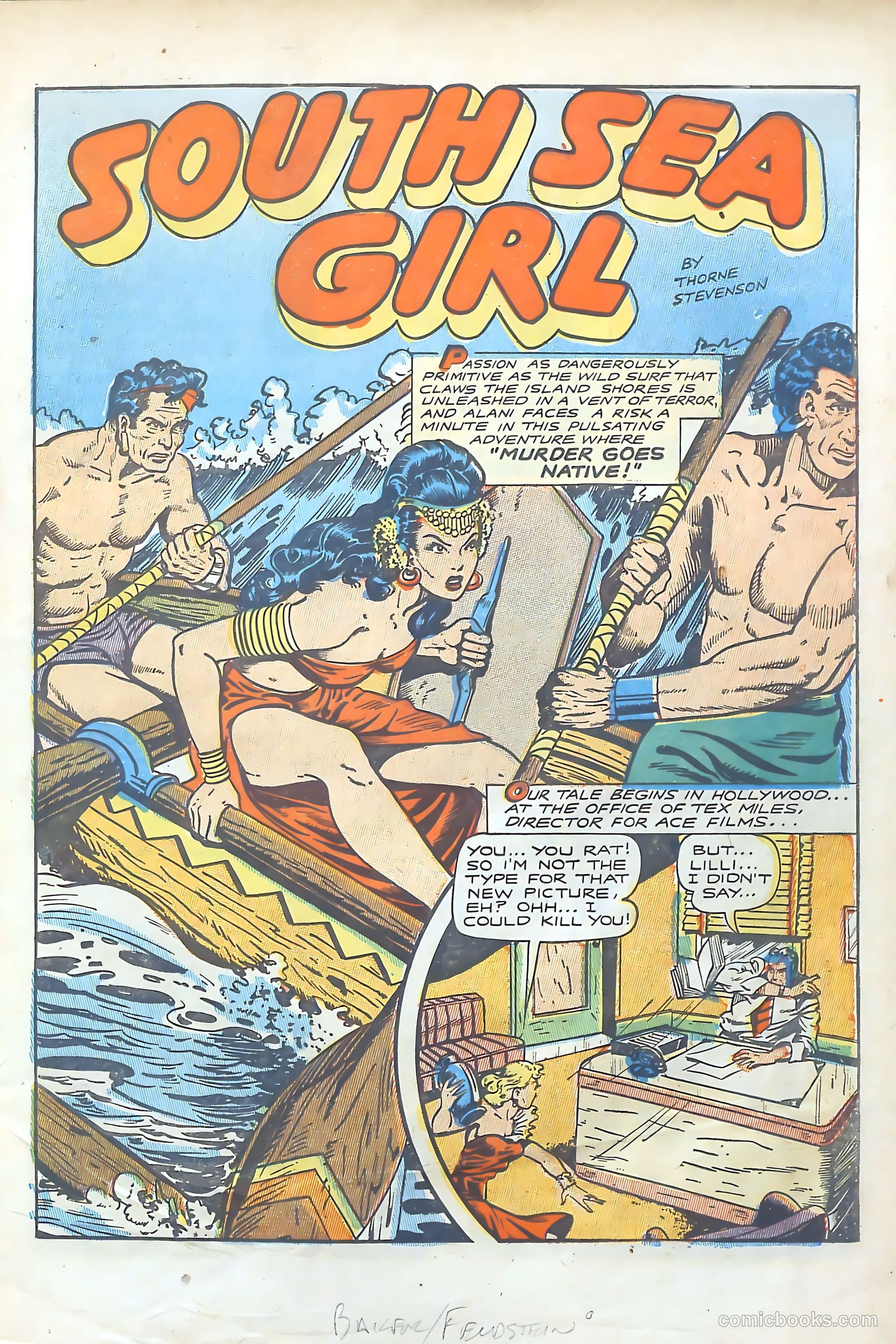 Seven Seas Comics #4 — page 3 of 36