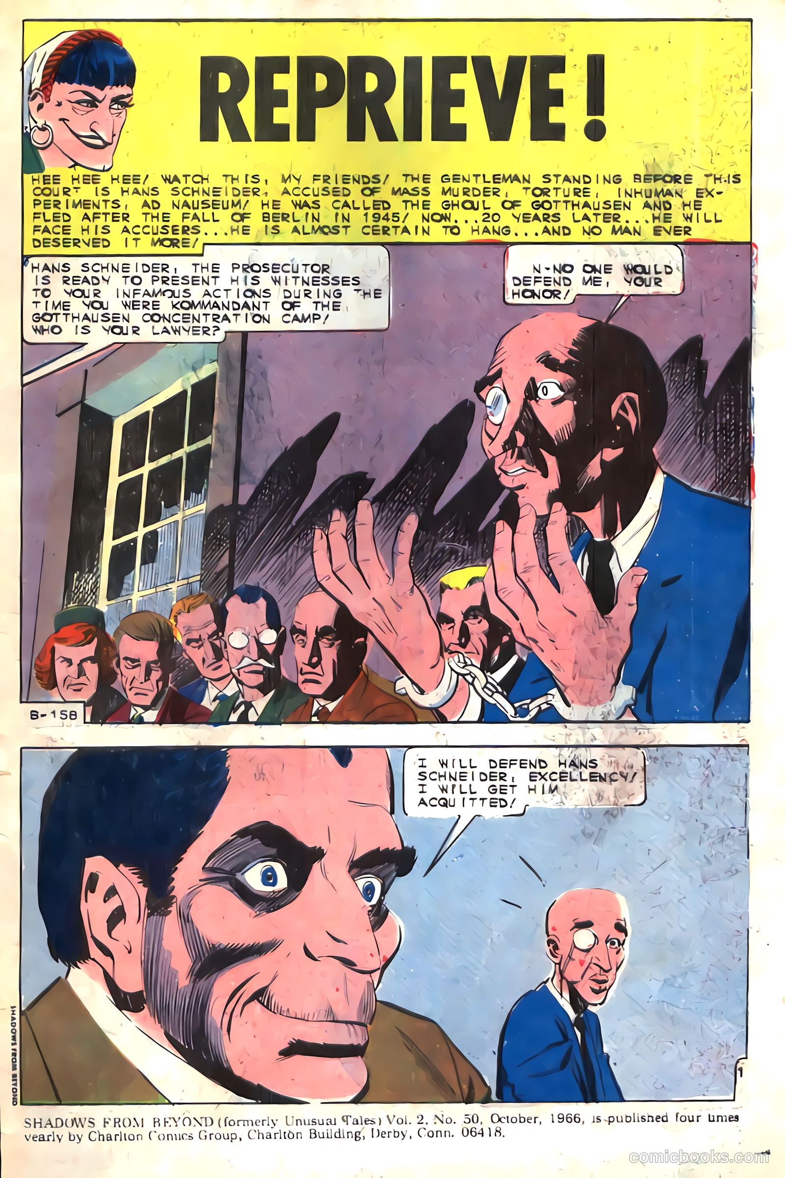 Shadows from Beyond #50 — page 3 of 36