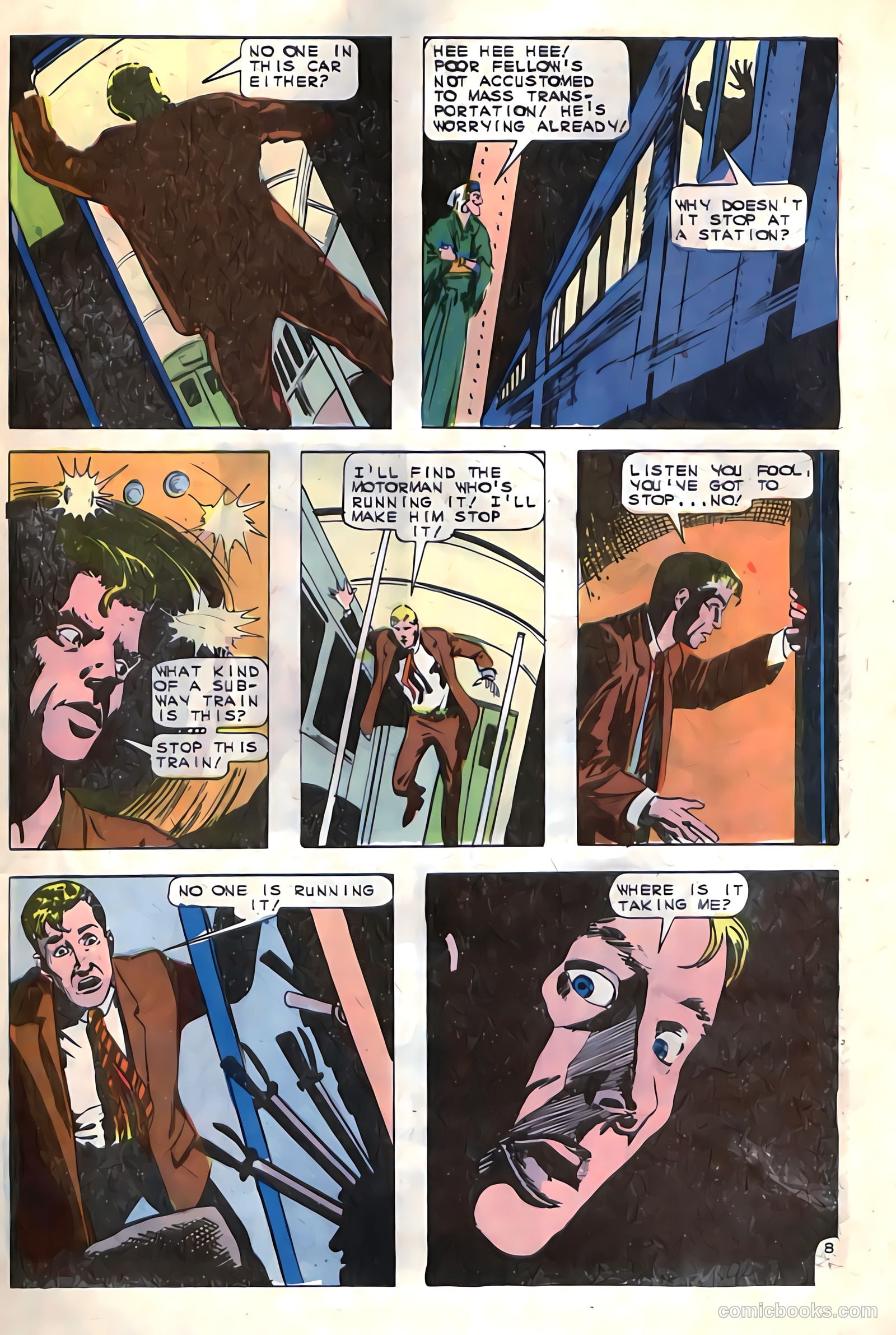 Shadows from Beyond #50 — page 21 of 36