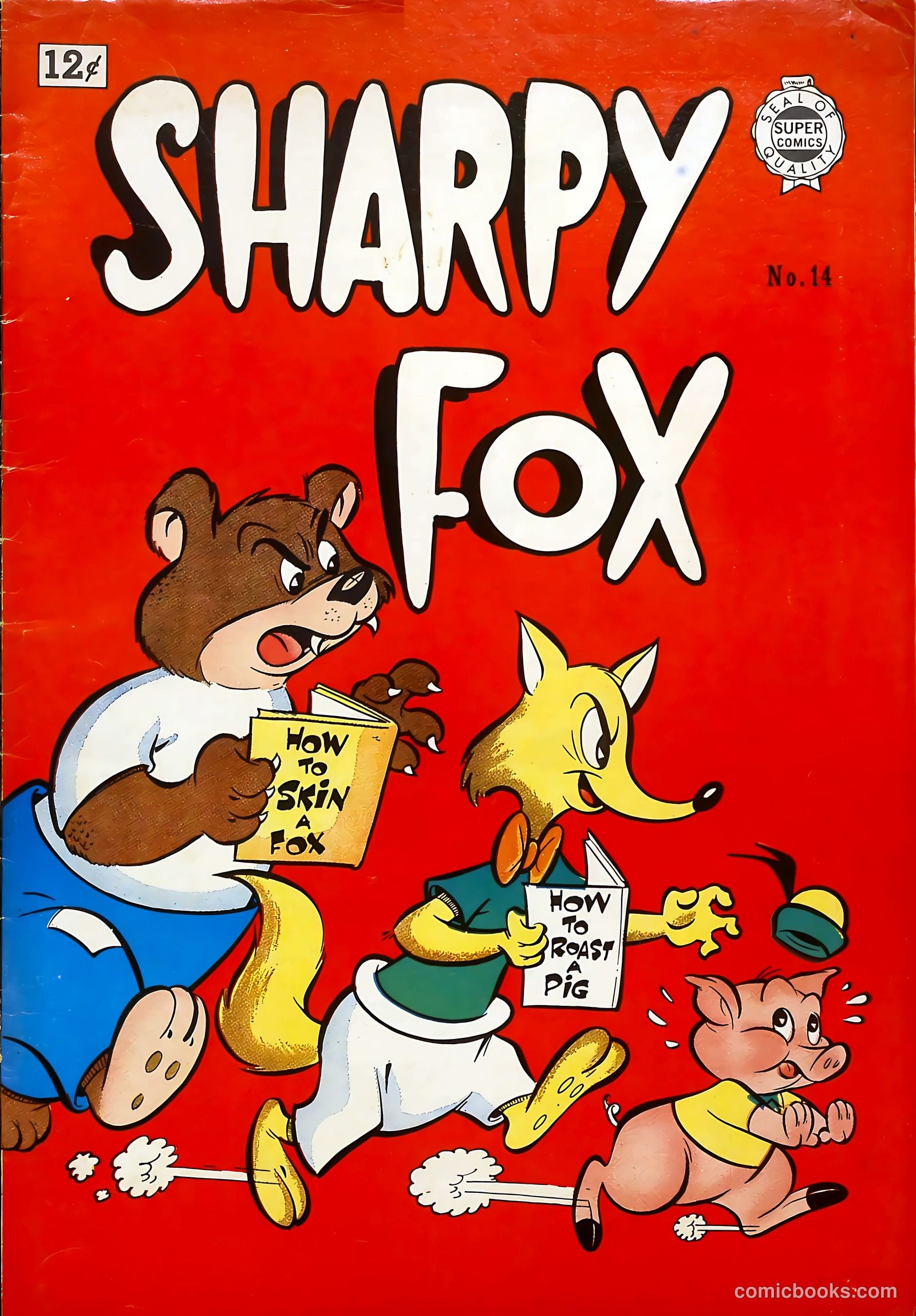 Sharpy Fox #14 — page 1 of 36