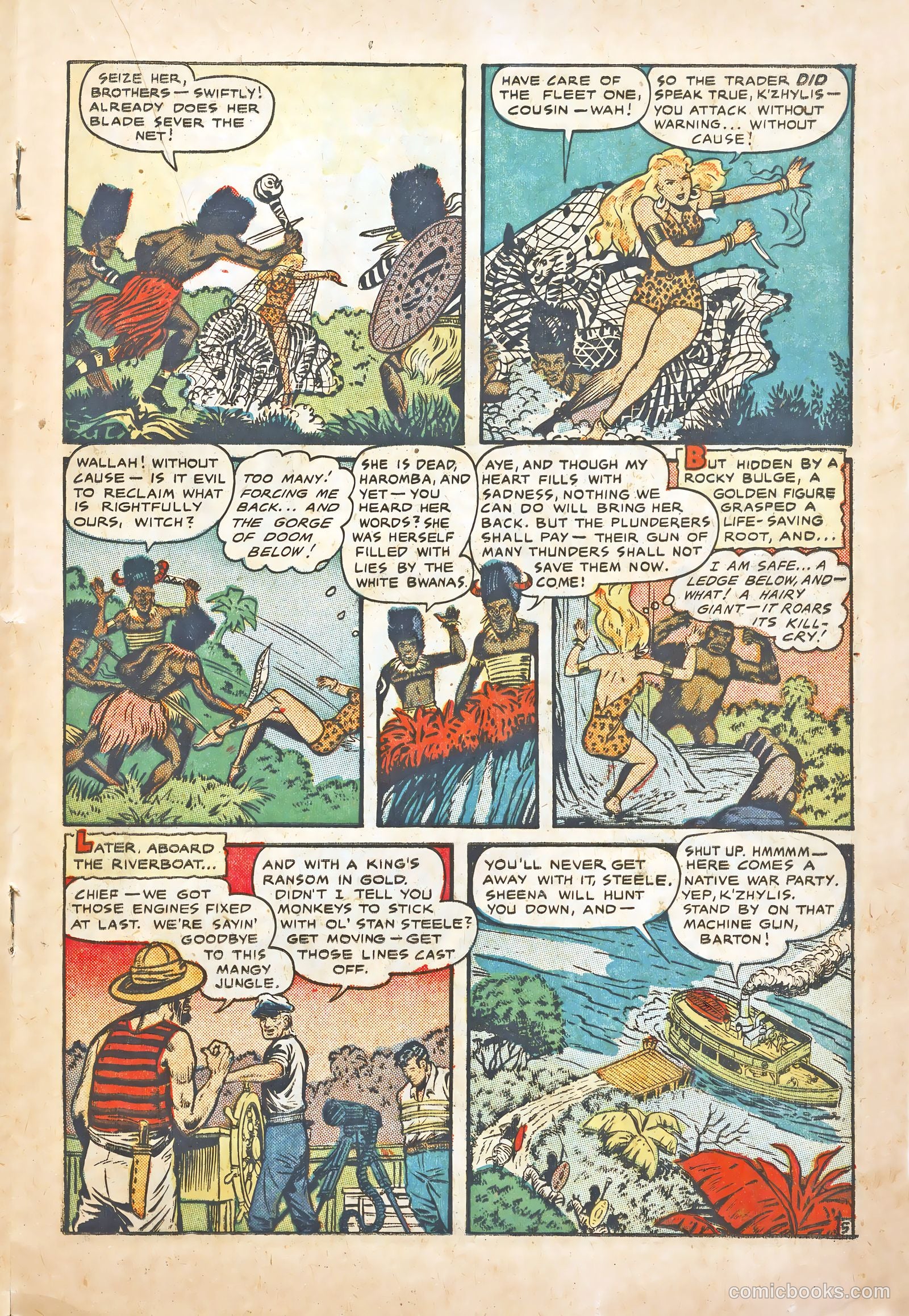Sheena #10 — page 19 of 36