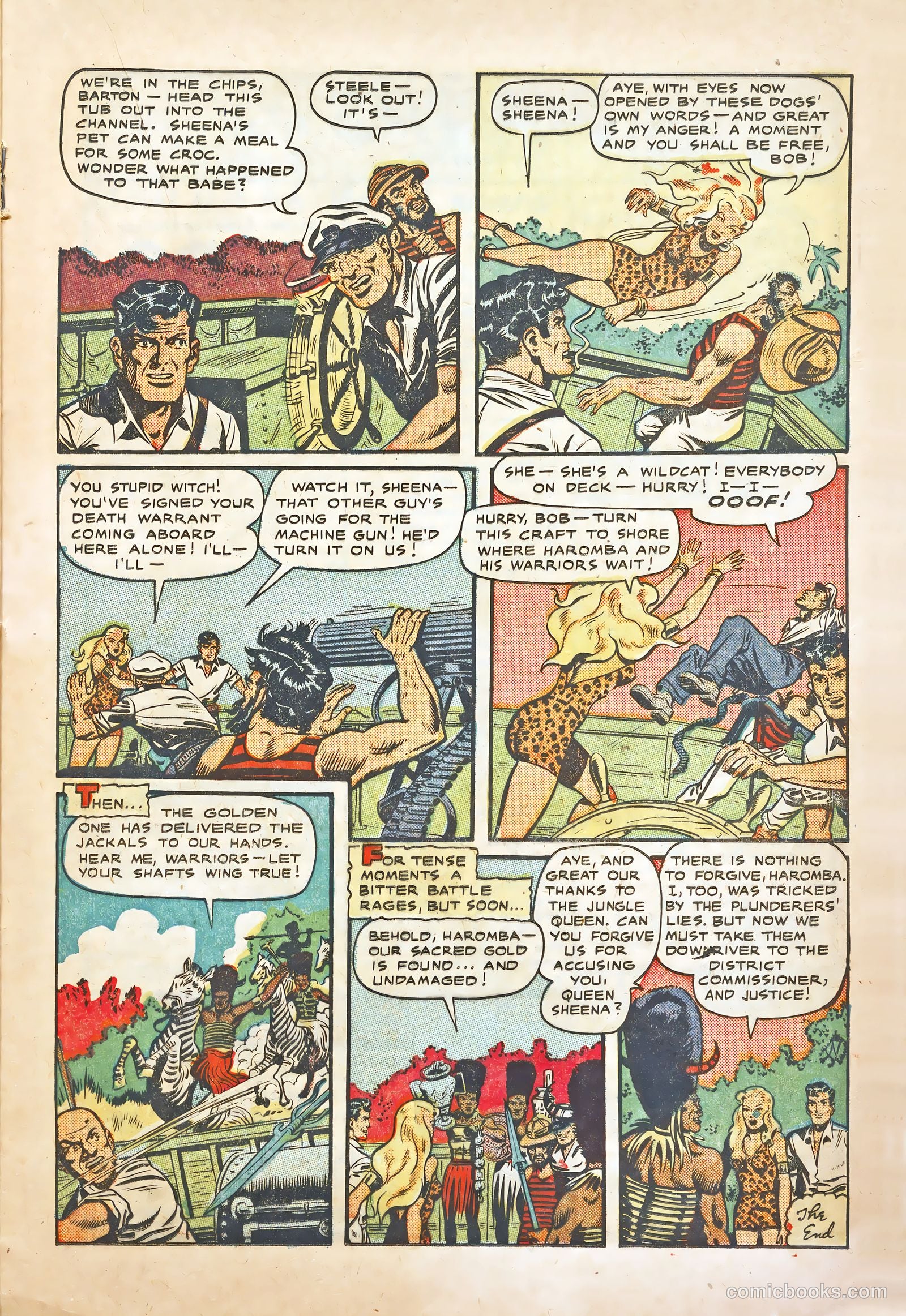 Sheena #10 — page 21 of 36