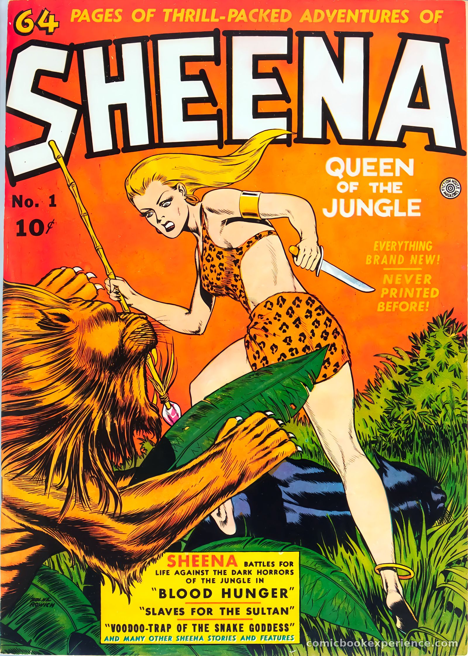 Sheena, Queen of the Jungle #1 — page 1 of 68