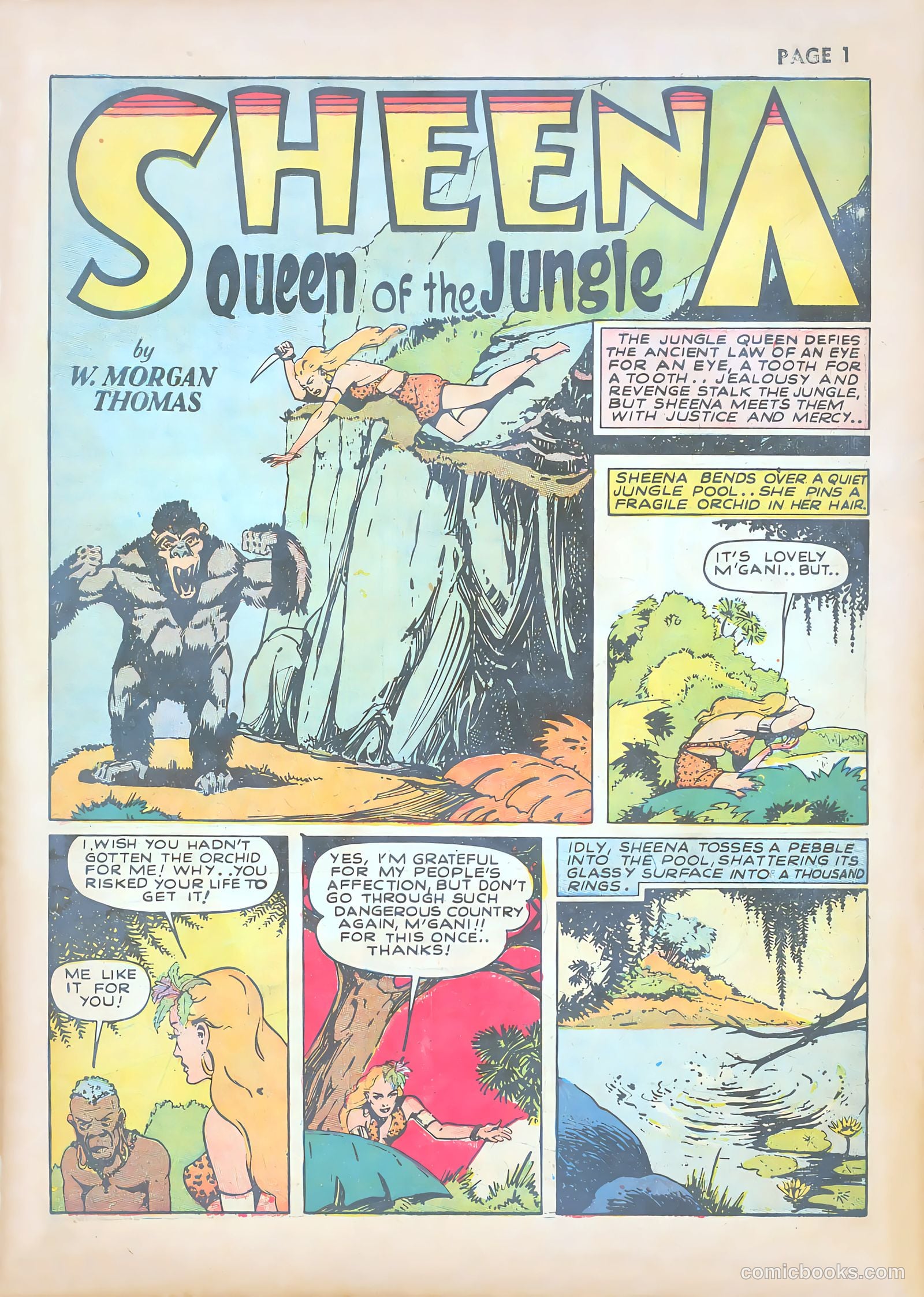 Sheena, Queen of the Jungle #1 — page 3 of 68