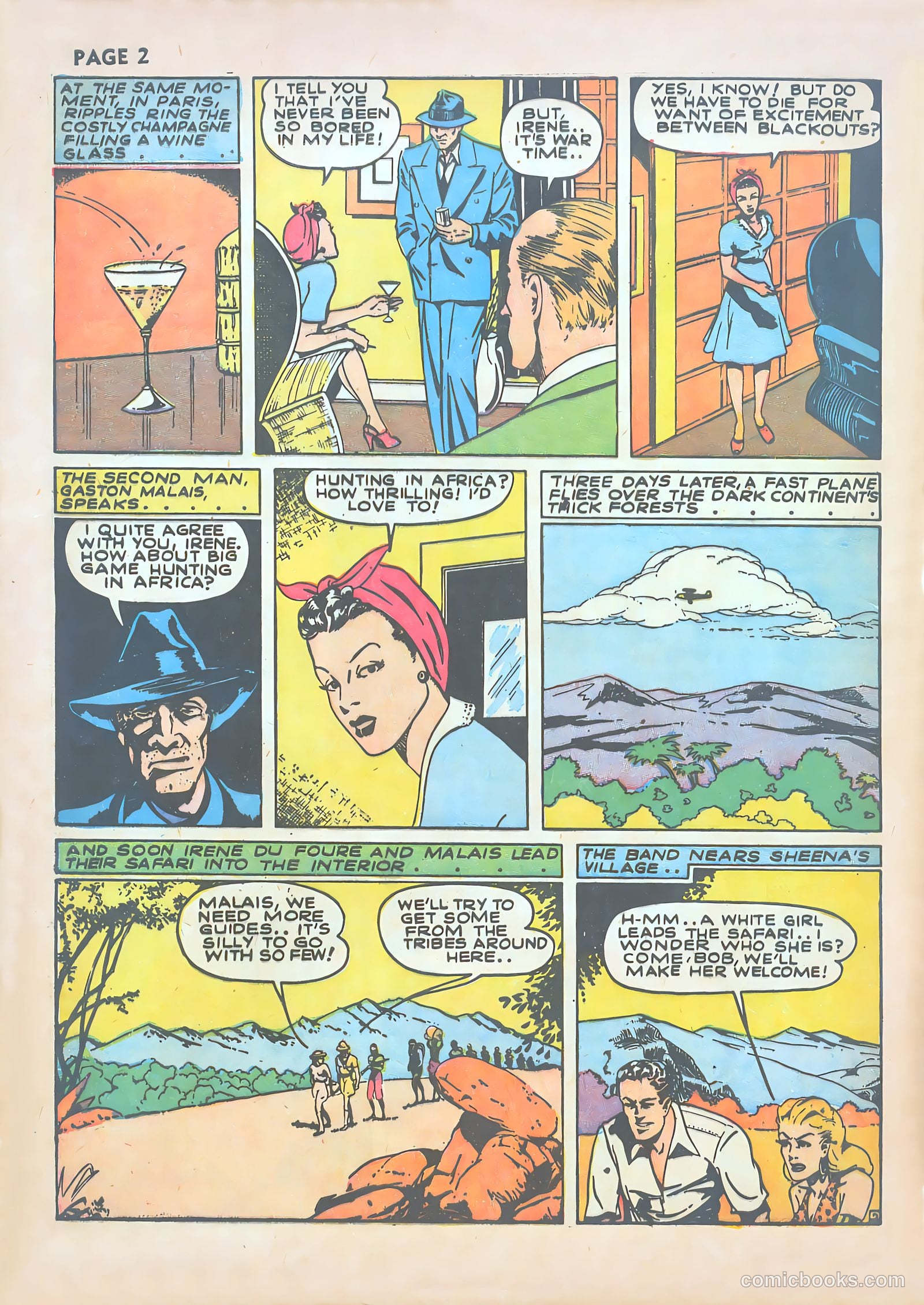 Sheena, Queen of the Jungle #1 — page 4 of 68