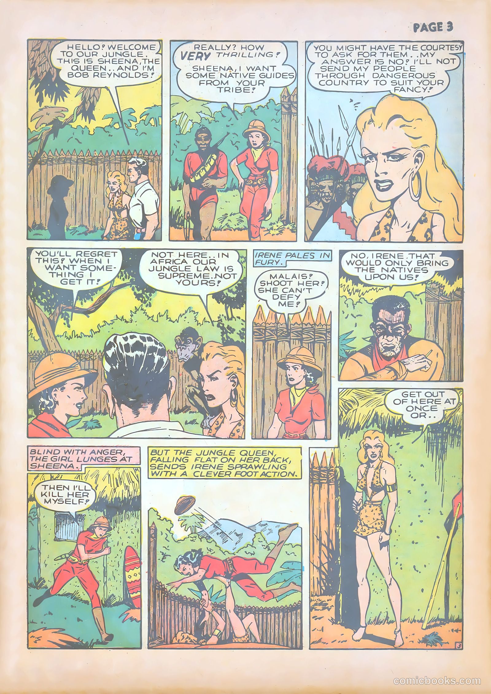 Sheena, Queen of the Jungle #1 — page 5 of 68