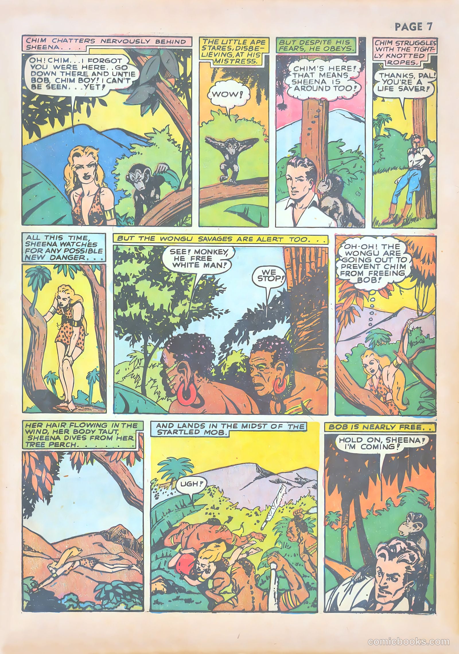 Sheena, Queen of the Jungle #1 — page 9 of 68