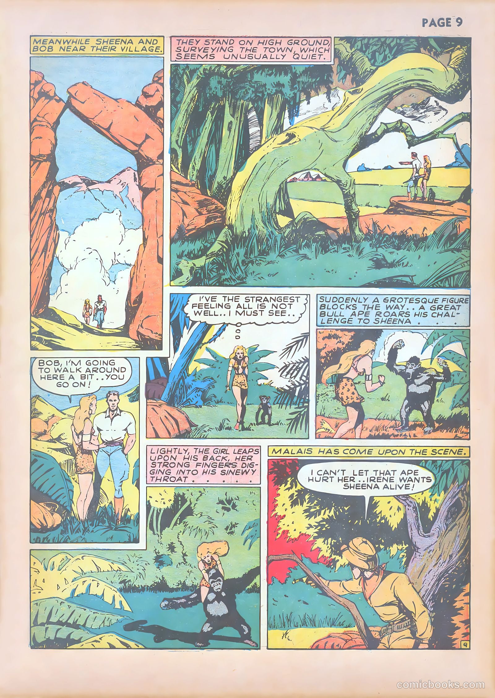 Sheena, Queen of the Jungle #1 — page 11 of 68