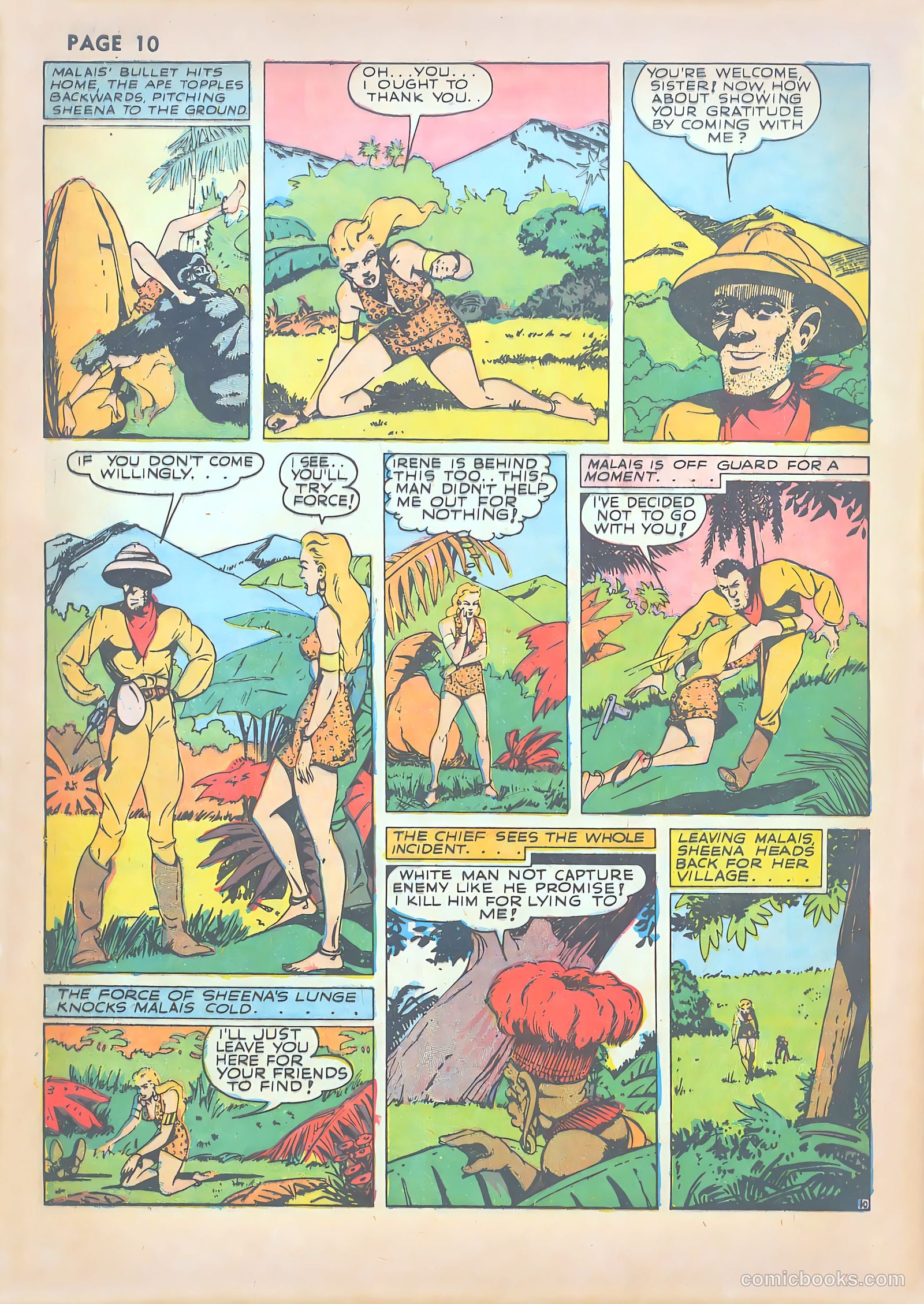 Sheena, Queen of the Jungle #1 — page 12 of 68