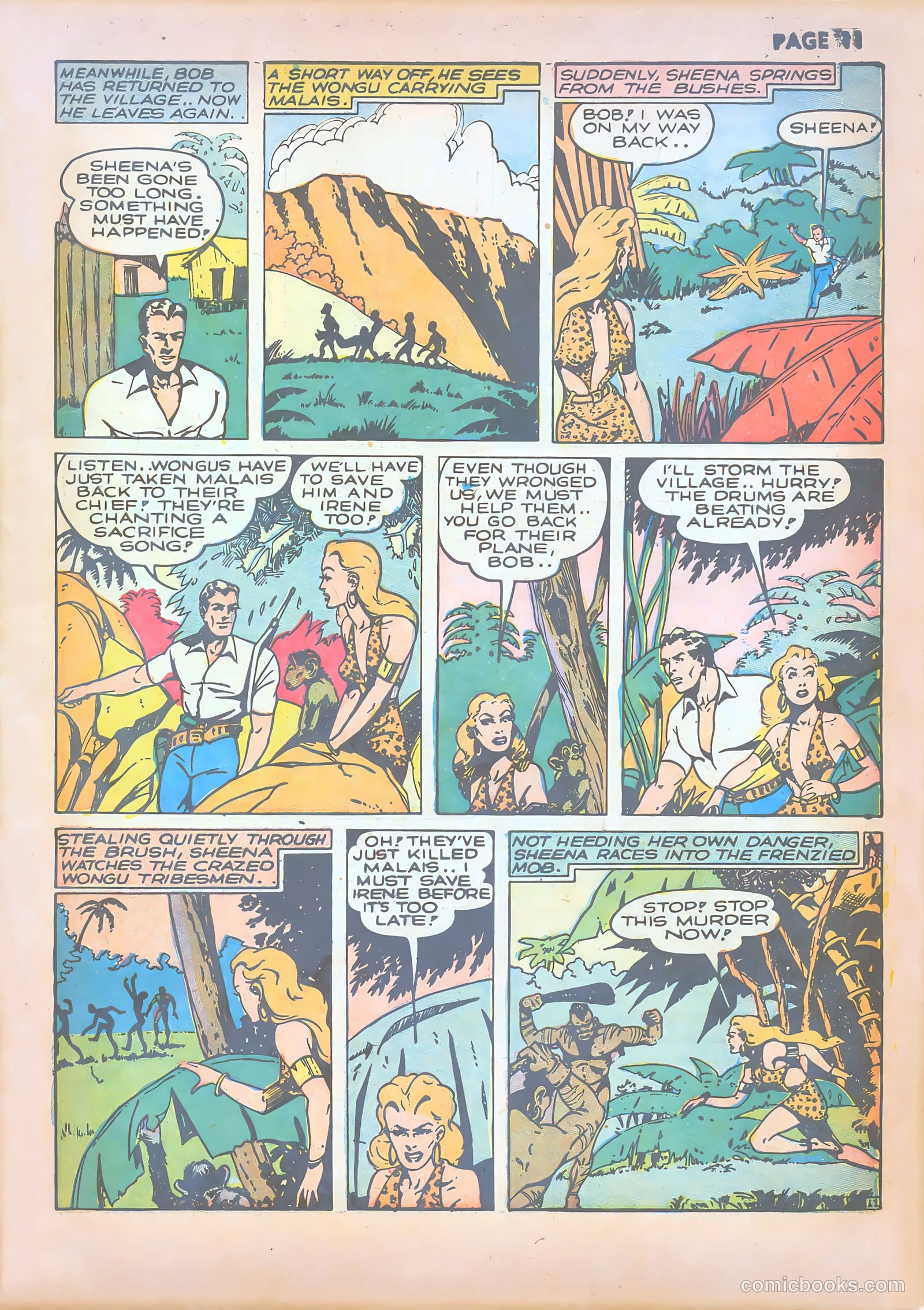 Sheena, Queen of the Jungle #1 — page 13 of 68