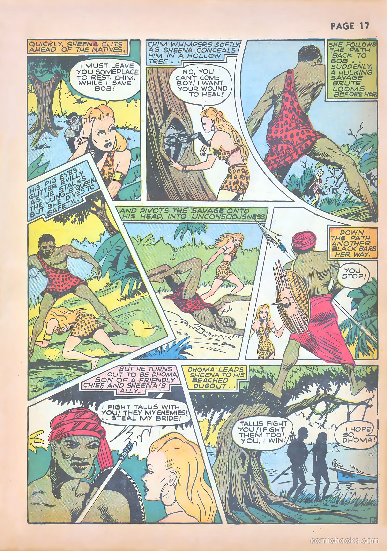 Sheena, Queen of the Jungle #1 — page 19 of 68