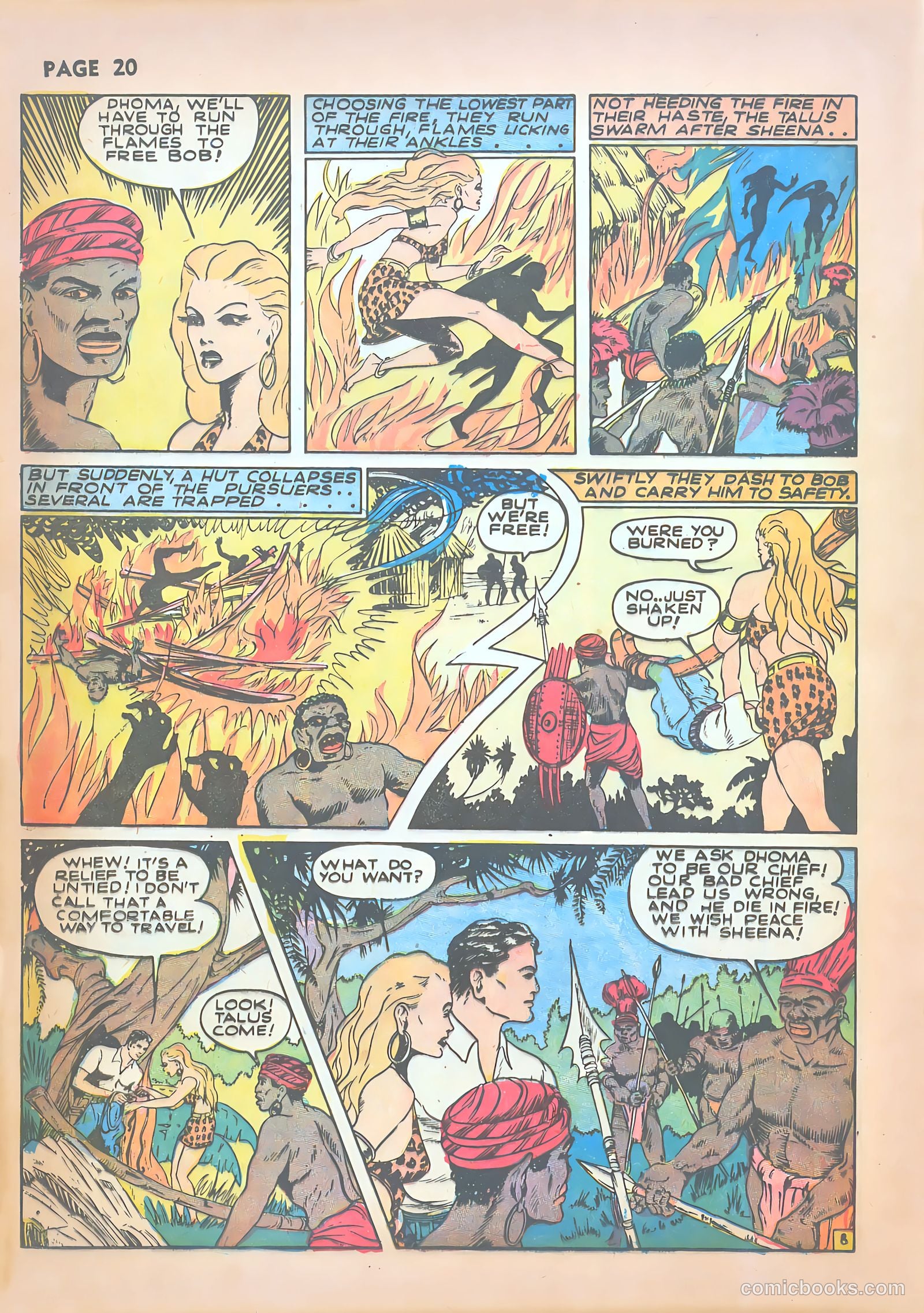 Sheena, Queen of the Jungle #1 — page 22 of 68