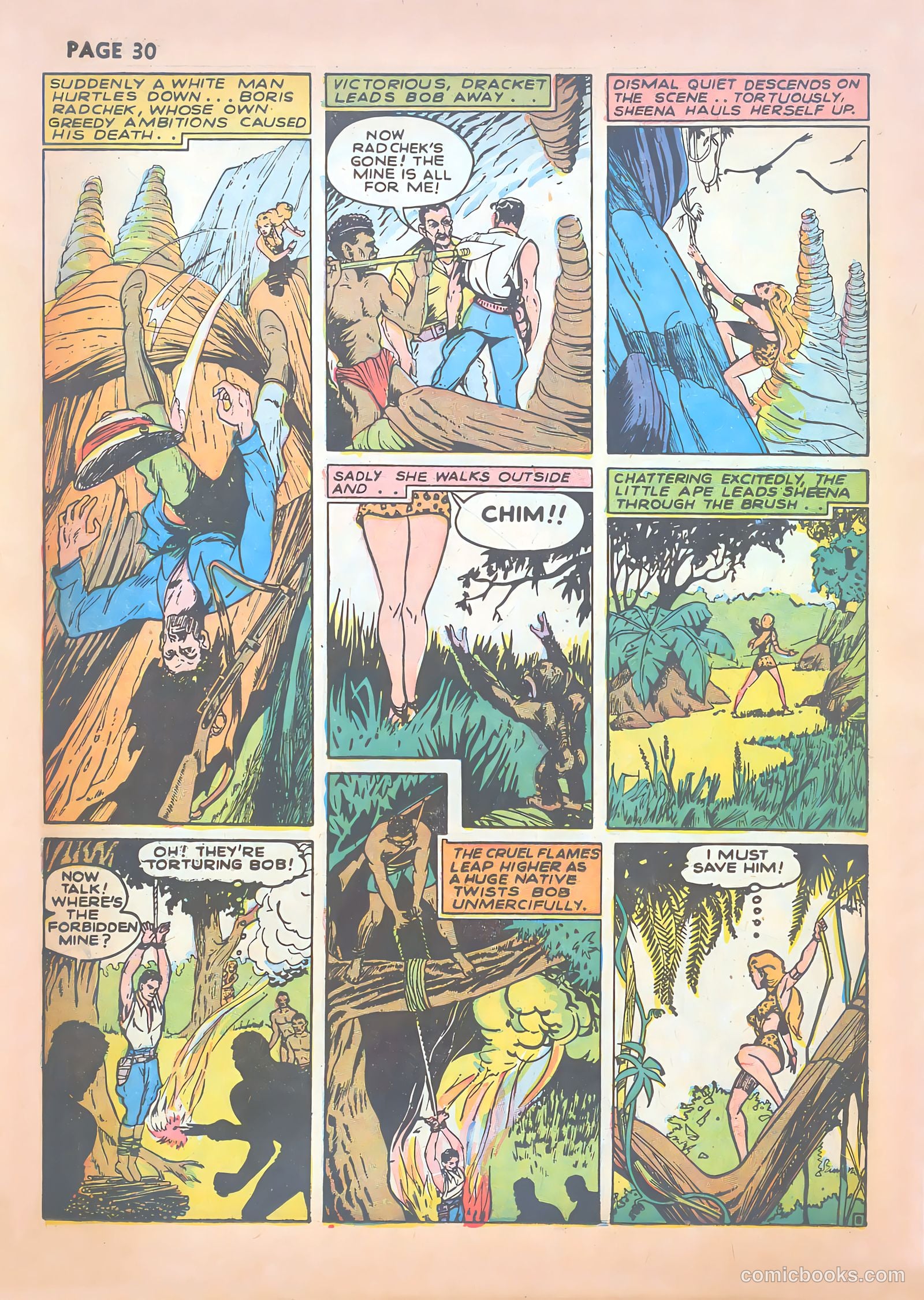 Sheena, Queen of the Jungle #1 — page 32 of 68