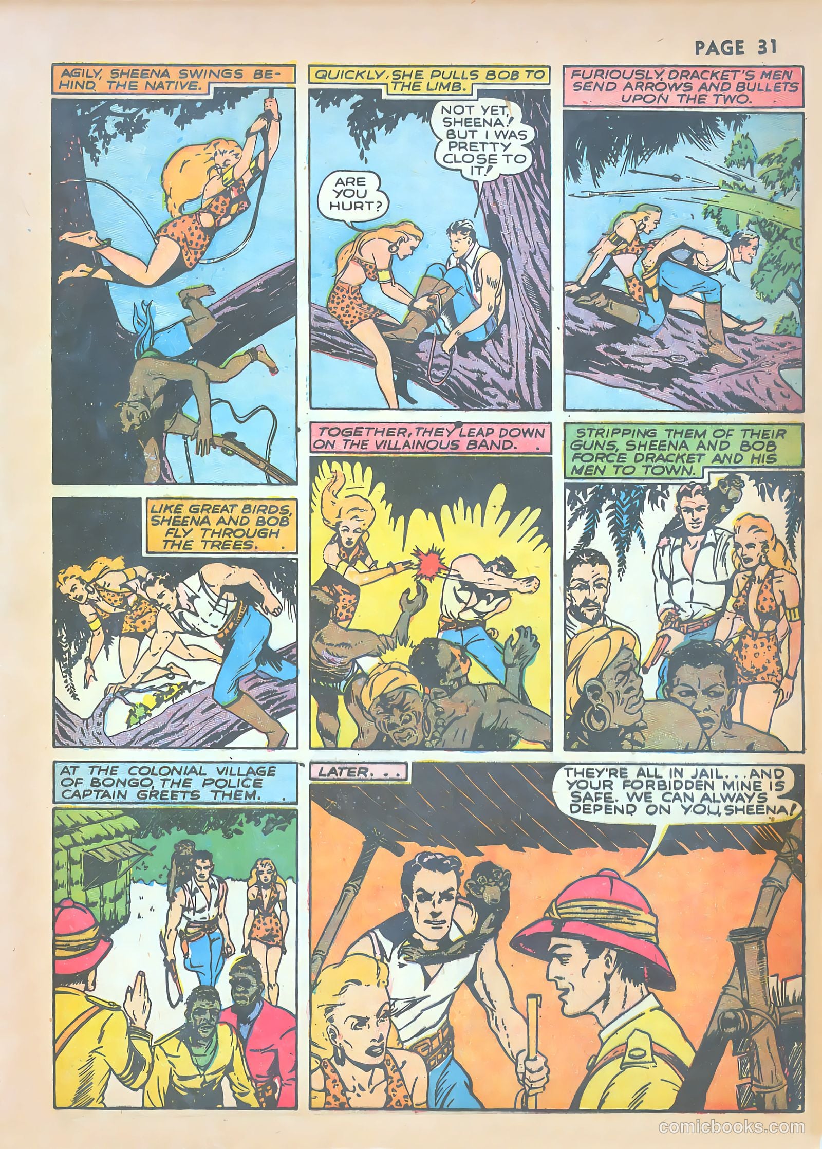 Sheena, Queen of the Jungle #1 — page 33 of 68