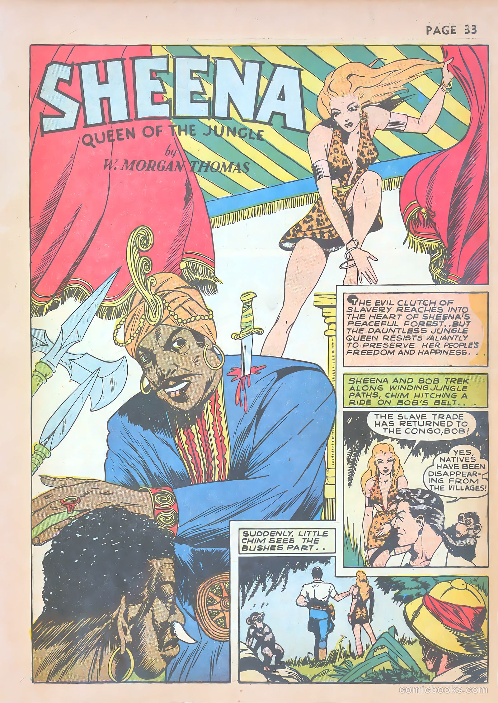 Sheena, Queen of the Jungle #1 — page 35 of 68