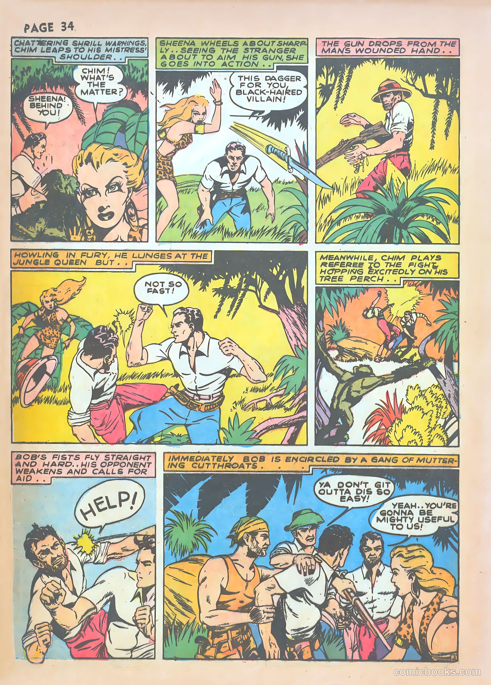 Sheena, Queen of the Jungle #1 — page 36 of 68