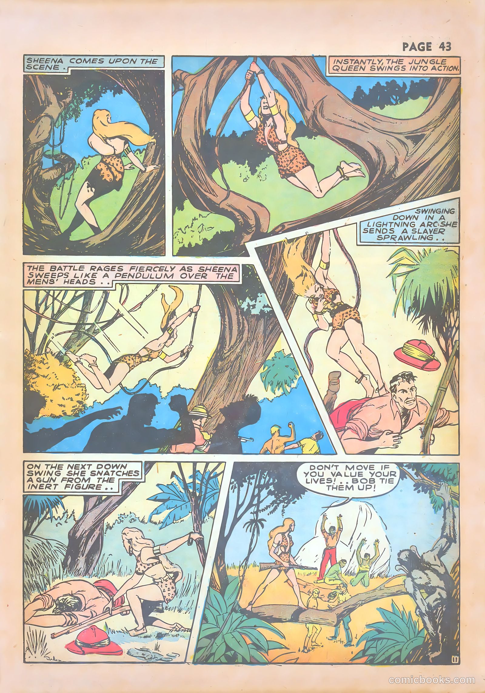 Sheena, Queen of the Jungle #1 — page 45 of 68