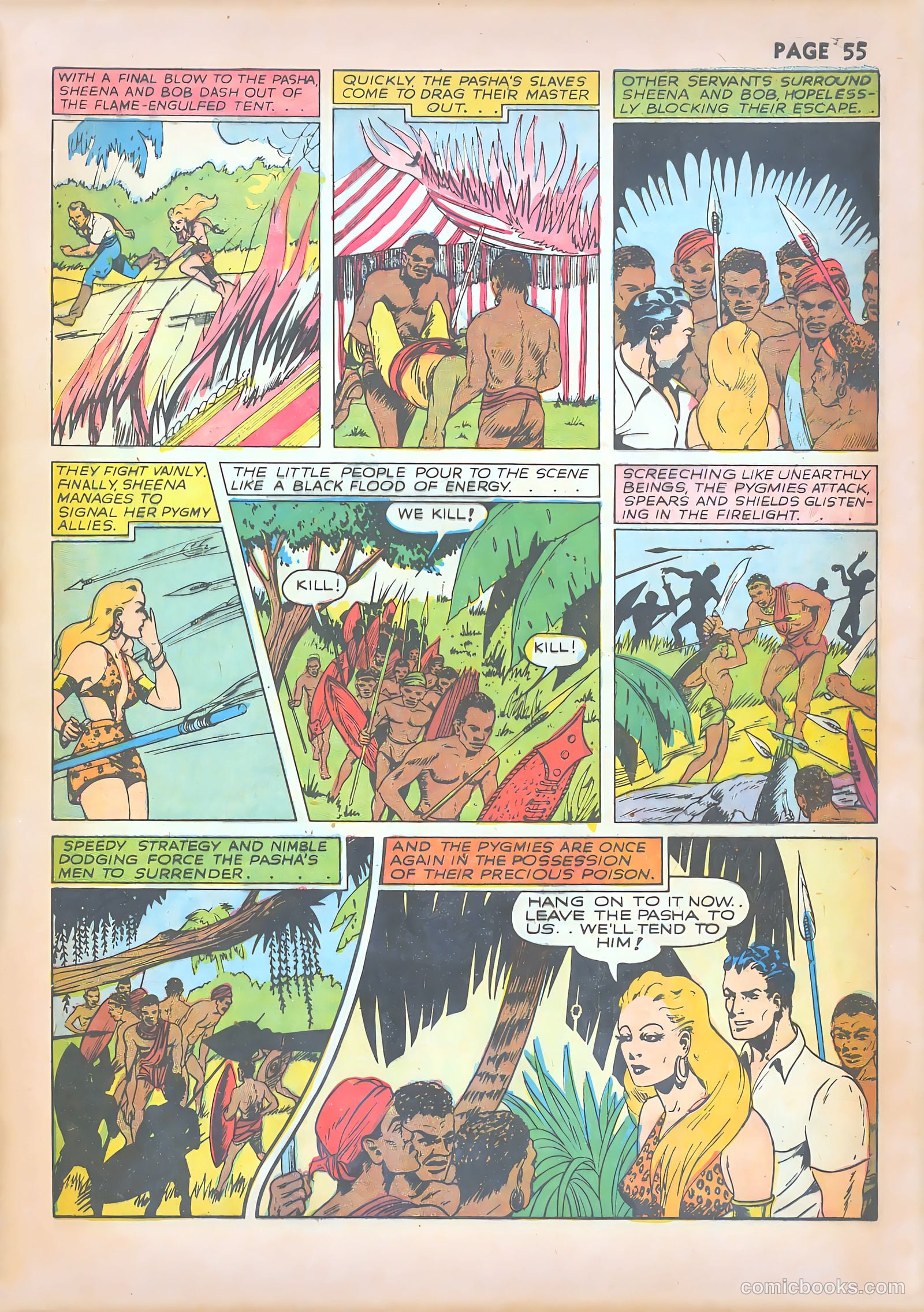 Sheena, Queen of the Jungle #1 — page 57 of 68