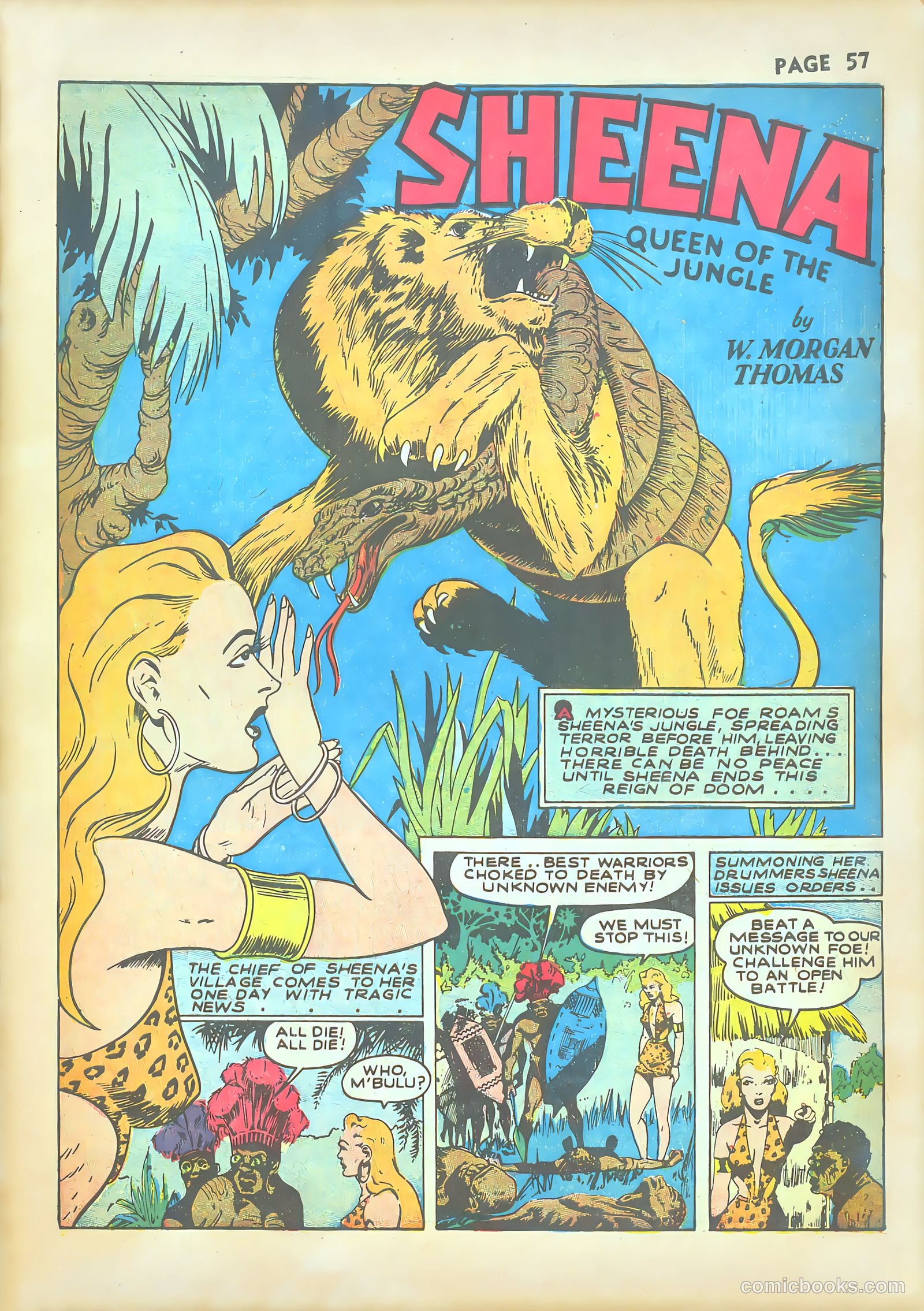 Sheena, Queen of the Jungle #1 — page 59 of 68
