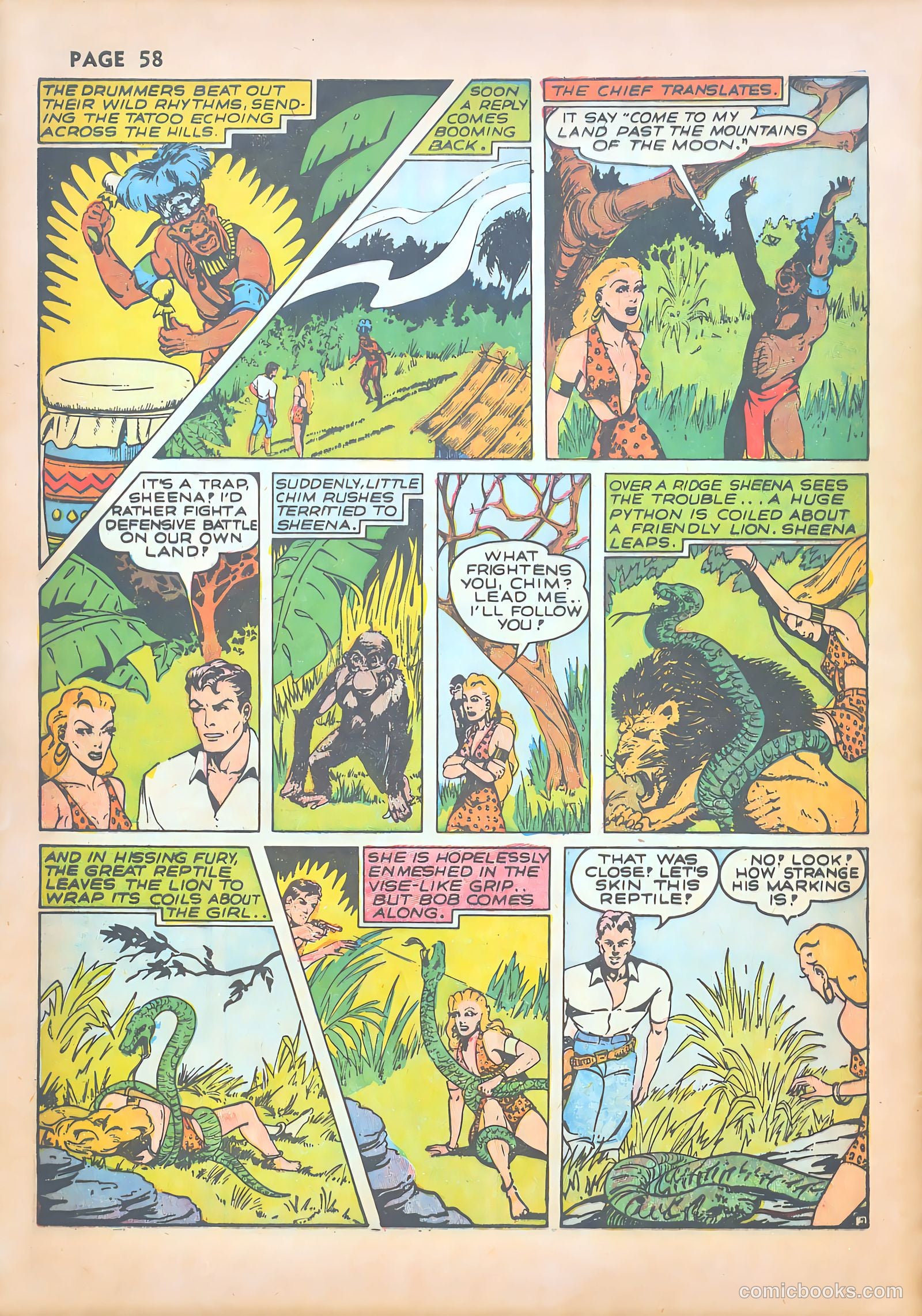 Sheena, Queen of the Jungle #1 — page 60 of 68