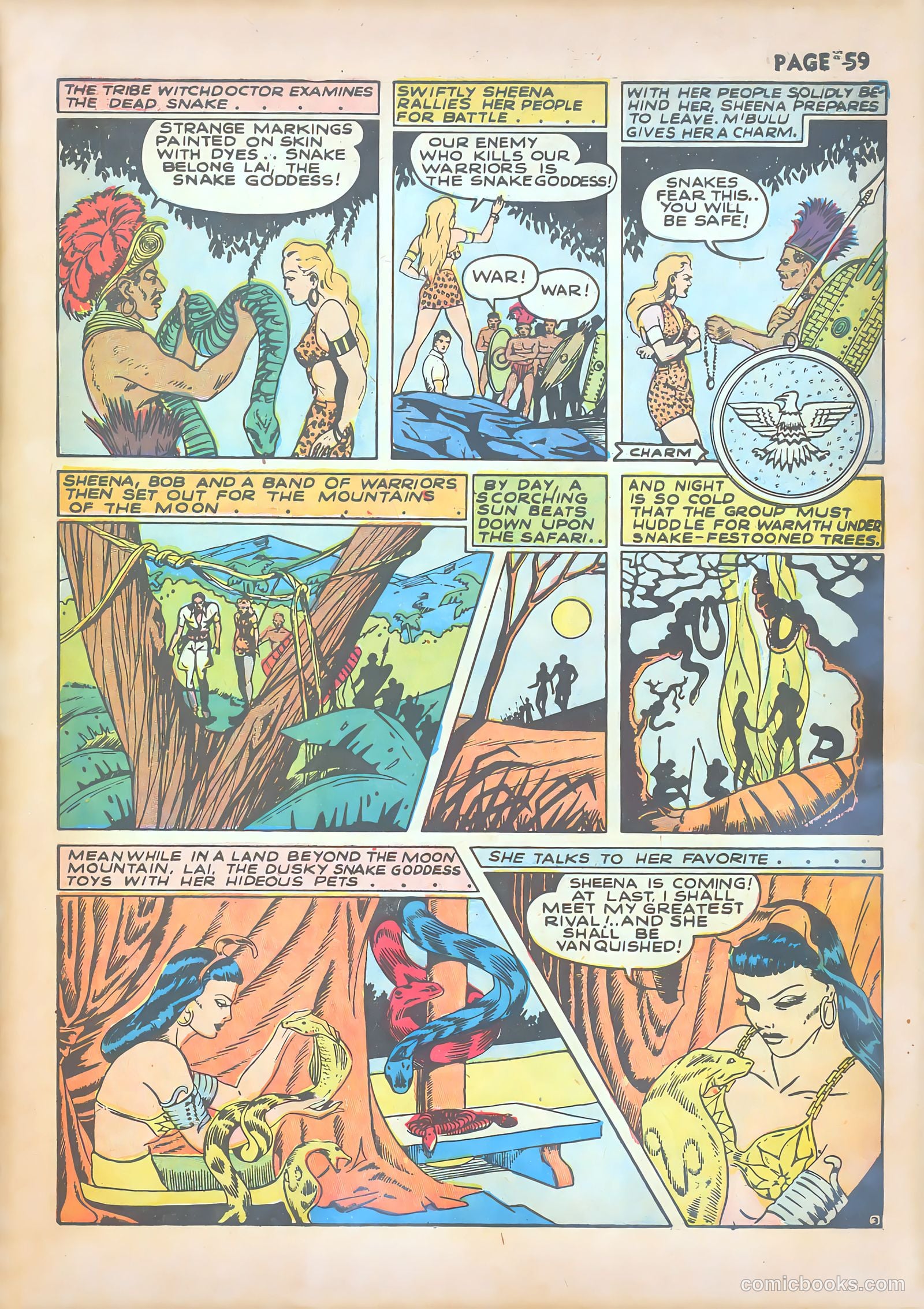 Sheena, Queen of the Jungle #1 — page 61 of 68