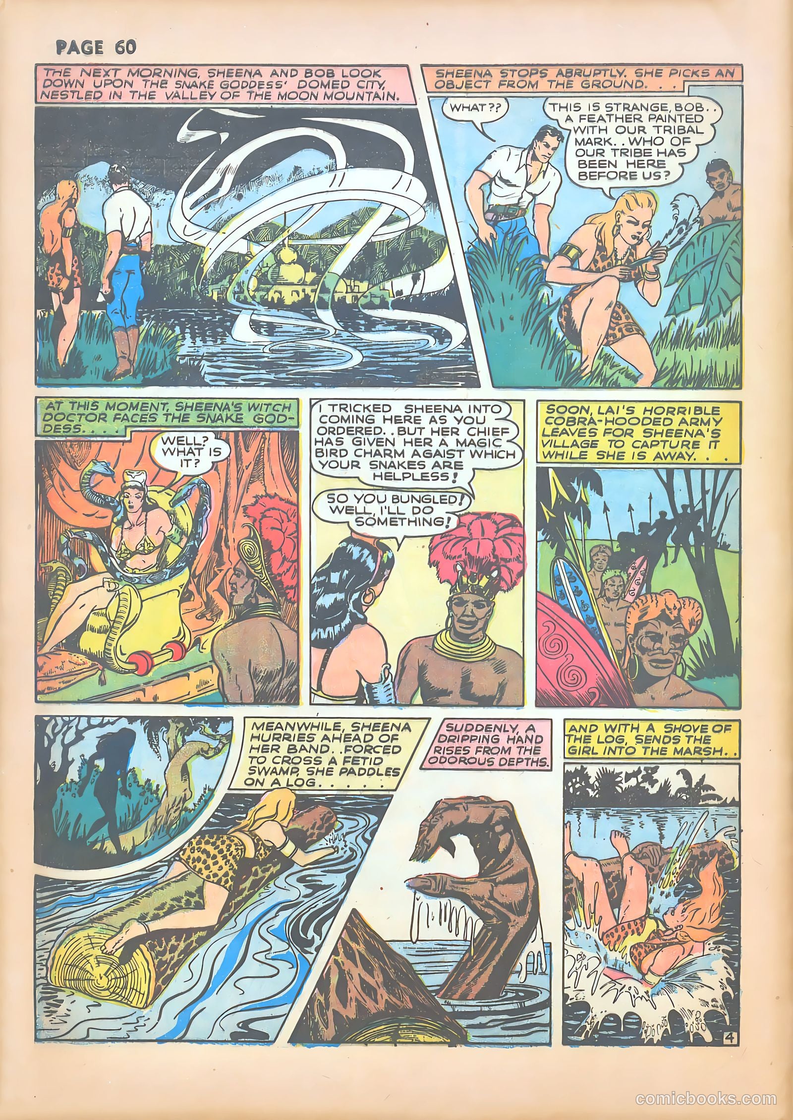 Sheena, Queen of the Jungle #1 — page 62 of 68