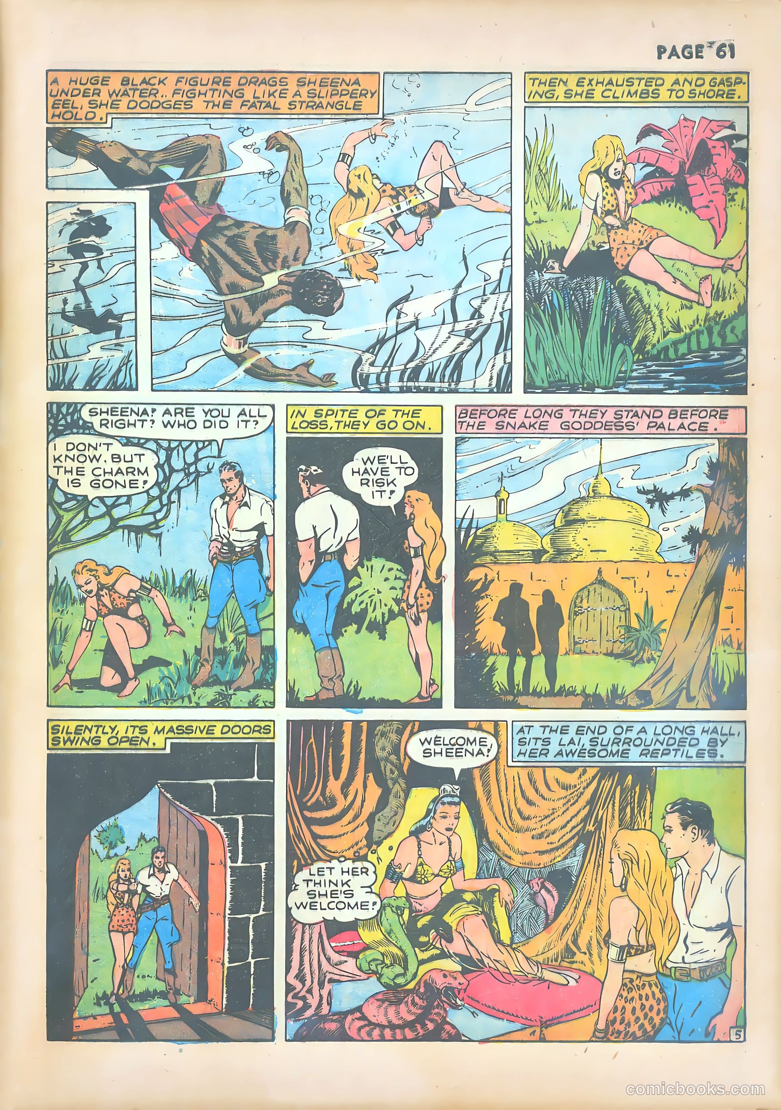 Sheena, Queen of the Jungle #1 — page 63 of 68