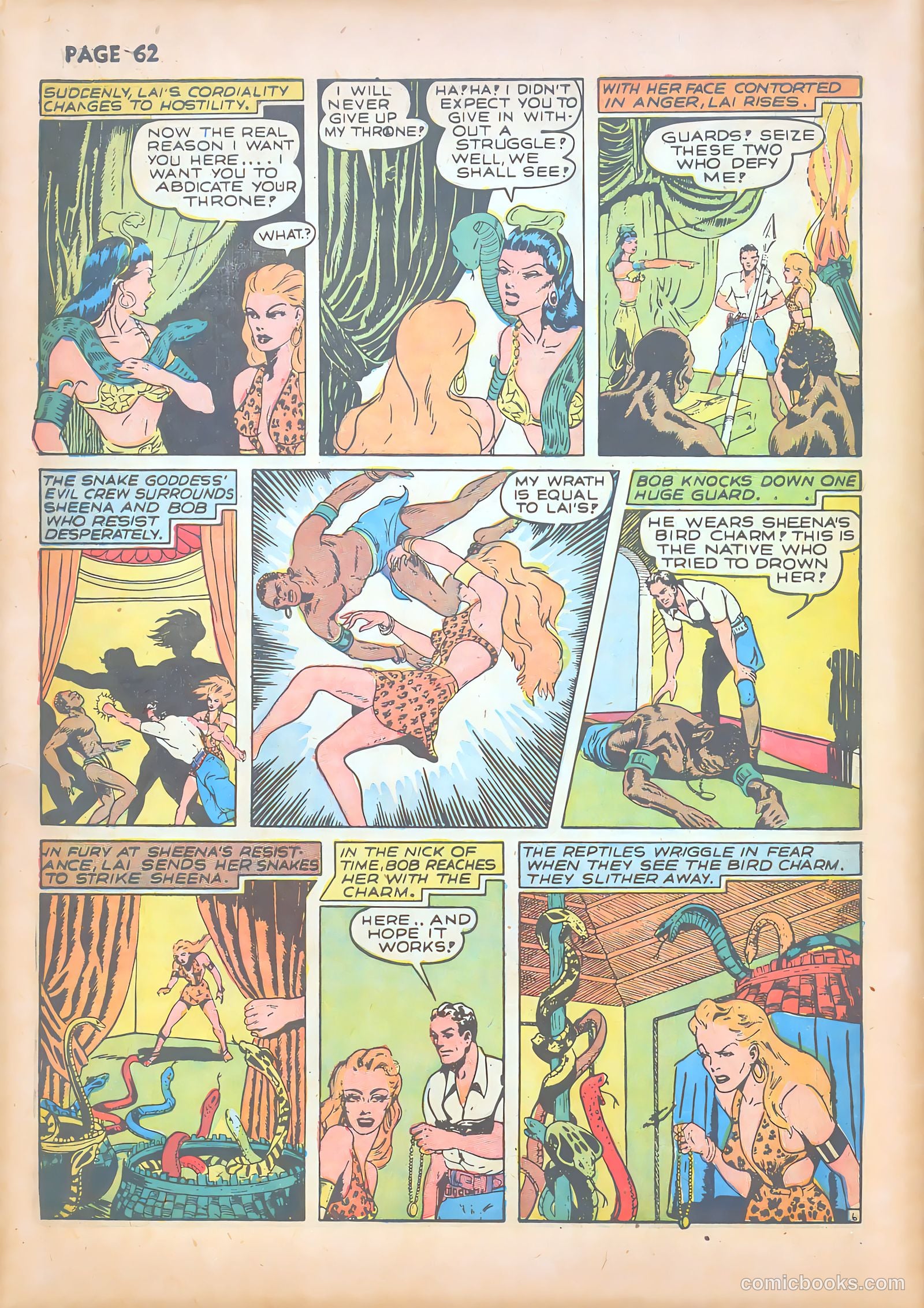 Sheena, Queen of the Jungle #1 — page 64 of 68