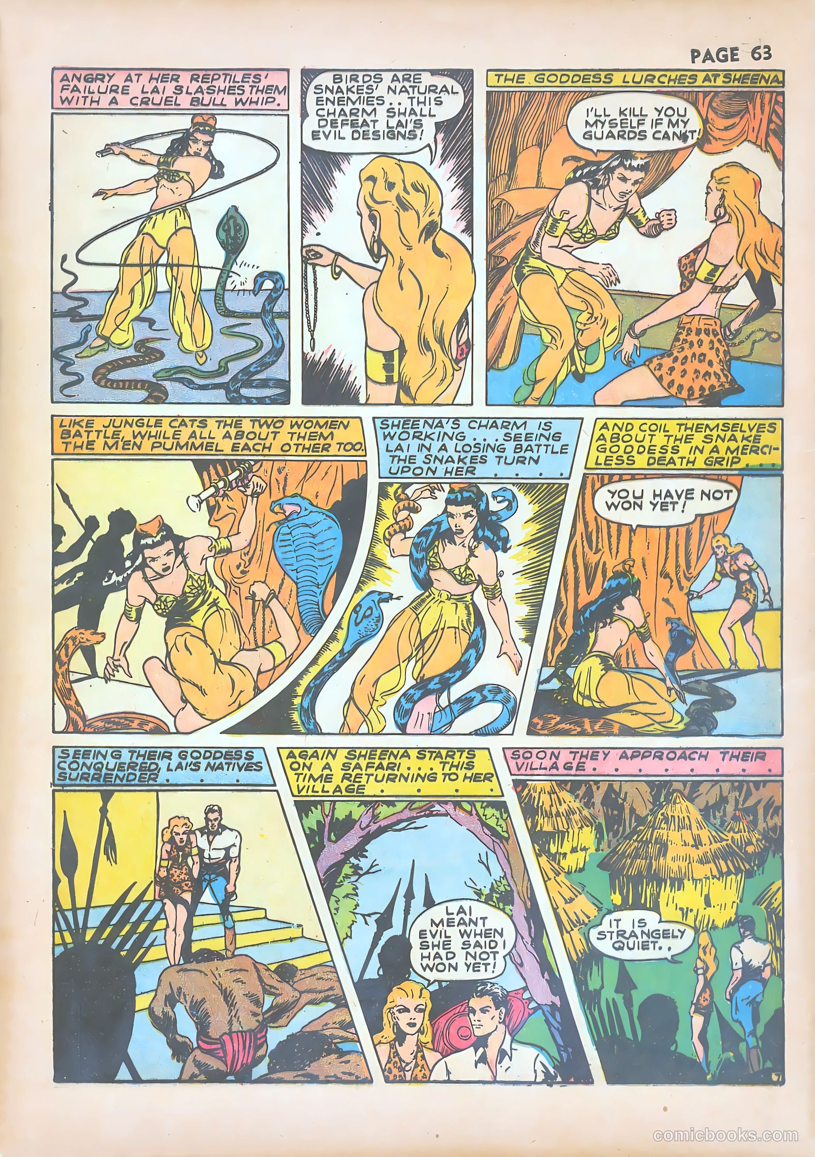 Sheena, Queen of the Jungle #1 — page 65 of 68
