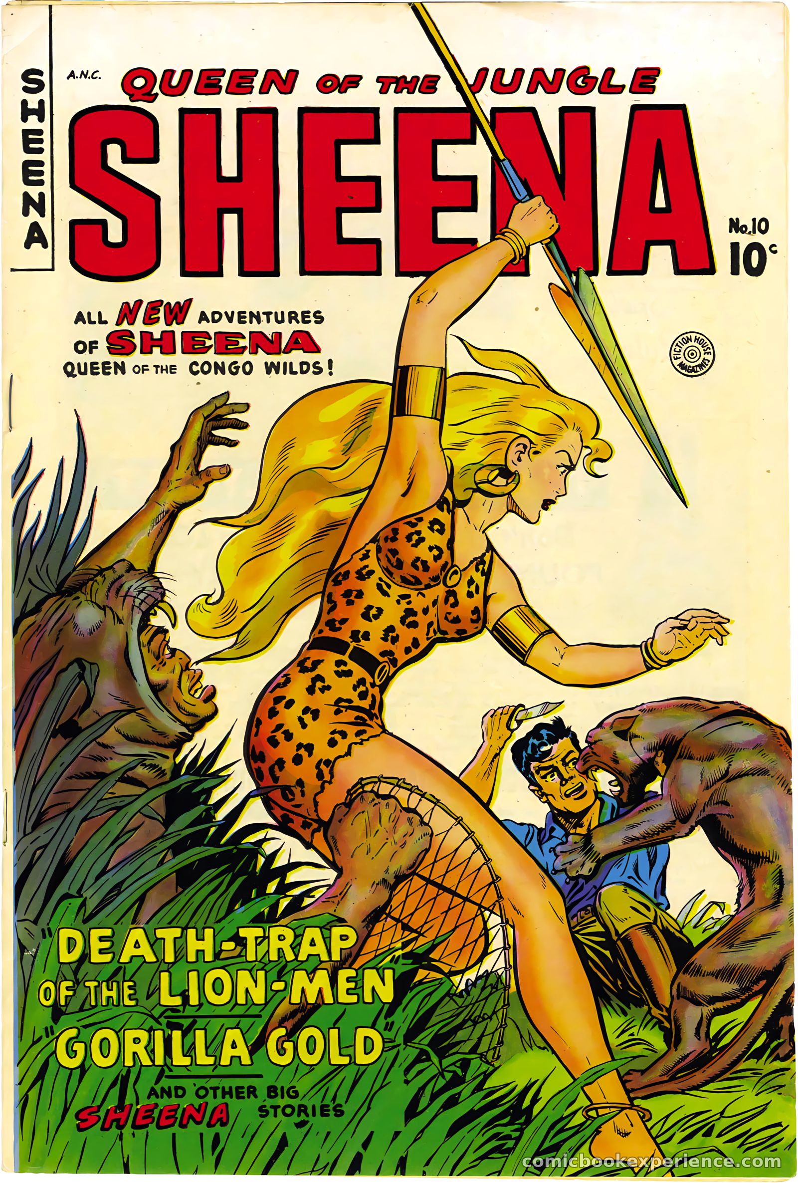 Sheena, Queen of the Jungle #10 — page 1 of 37