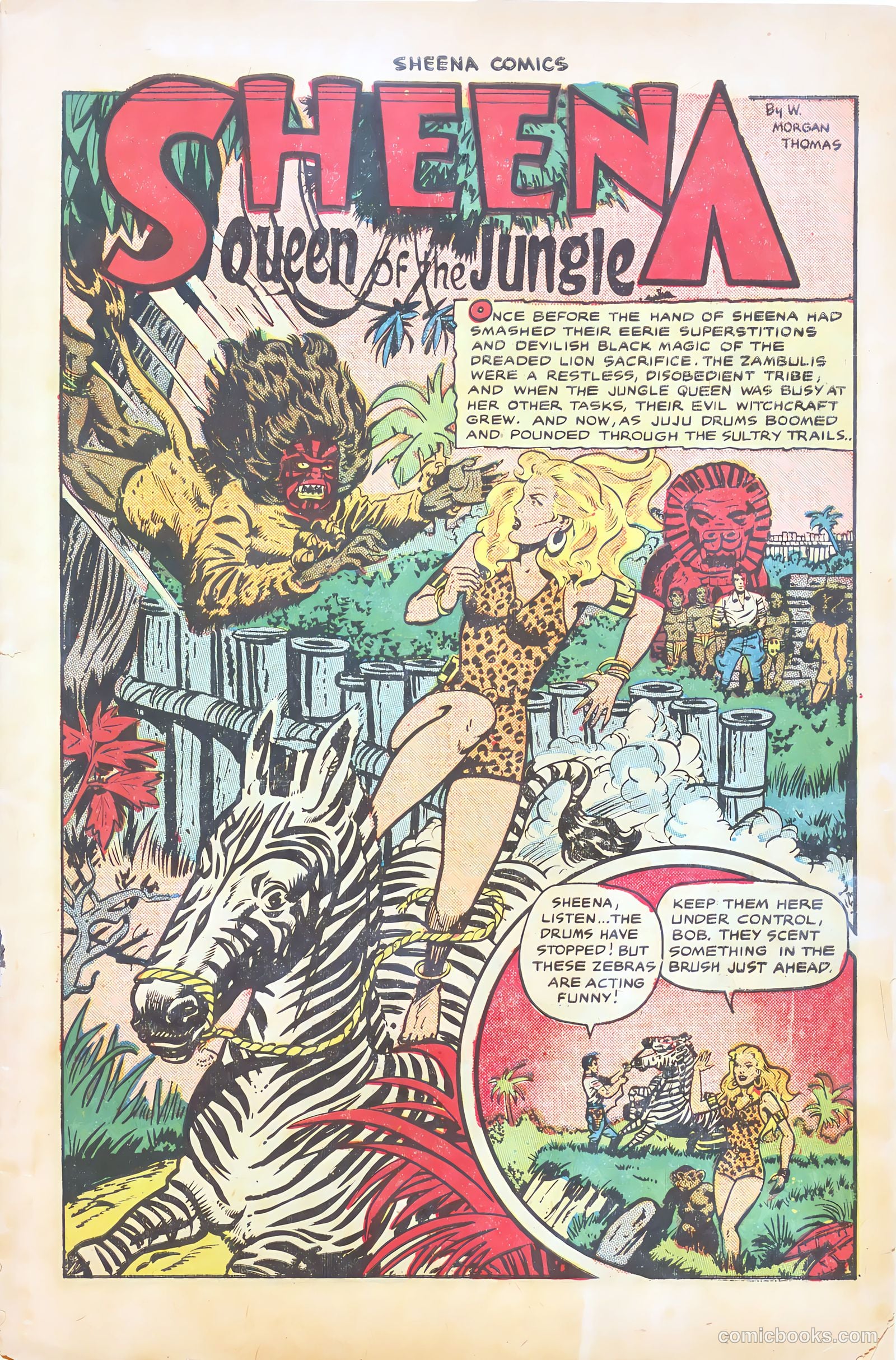 Sheena, Queen of the Jungle #10 — page 3 of 37