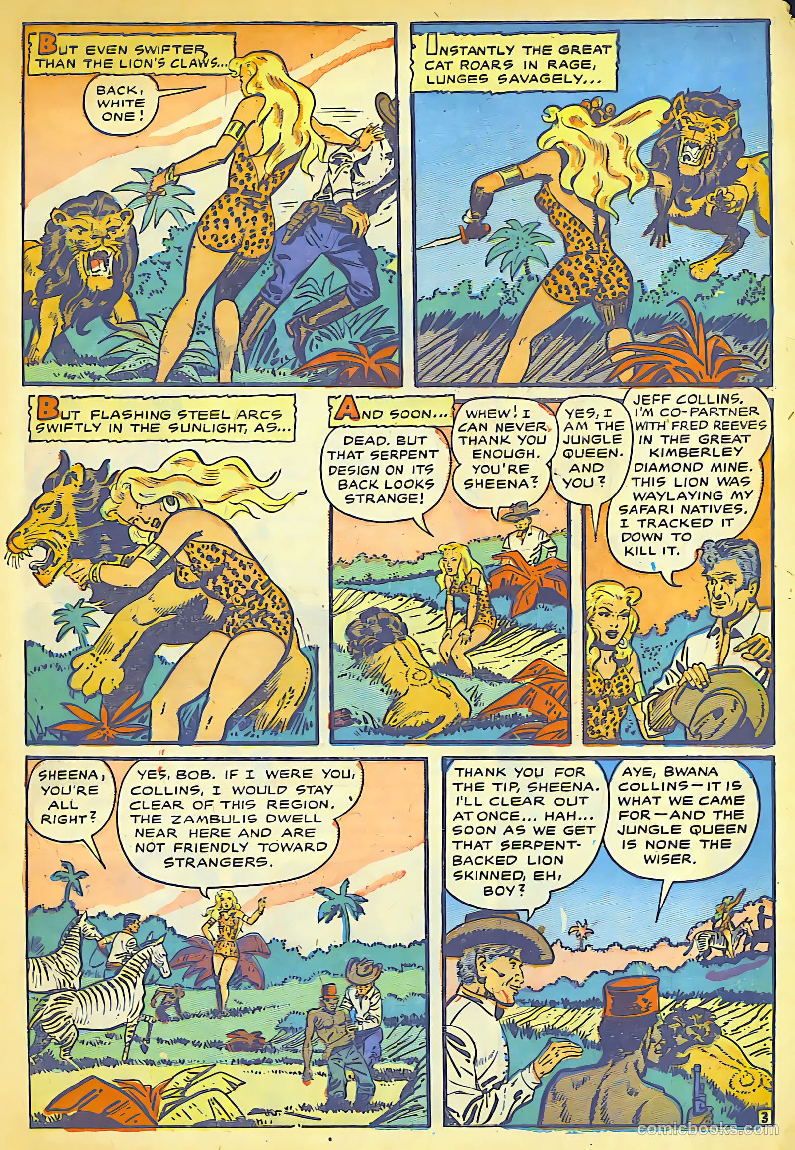 Sheena, Queen of the Jungle #10 — page 6 of 37