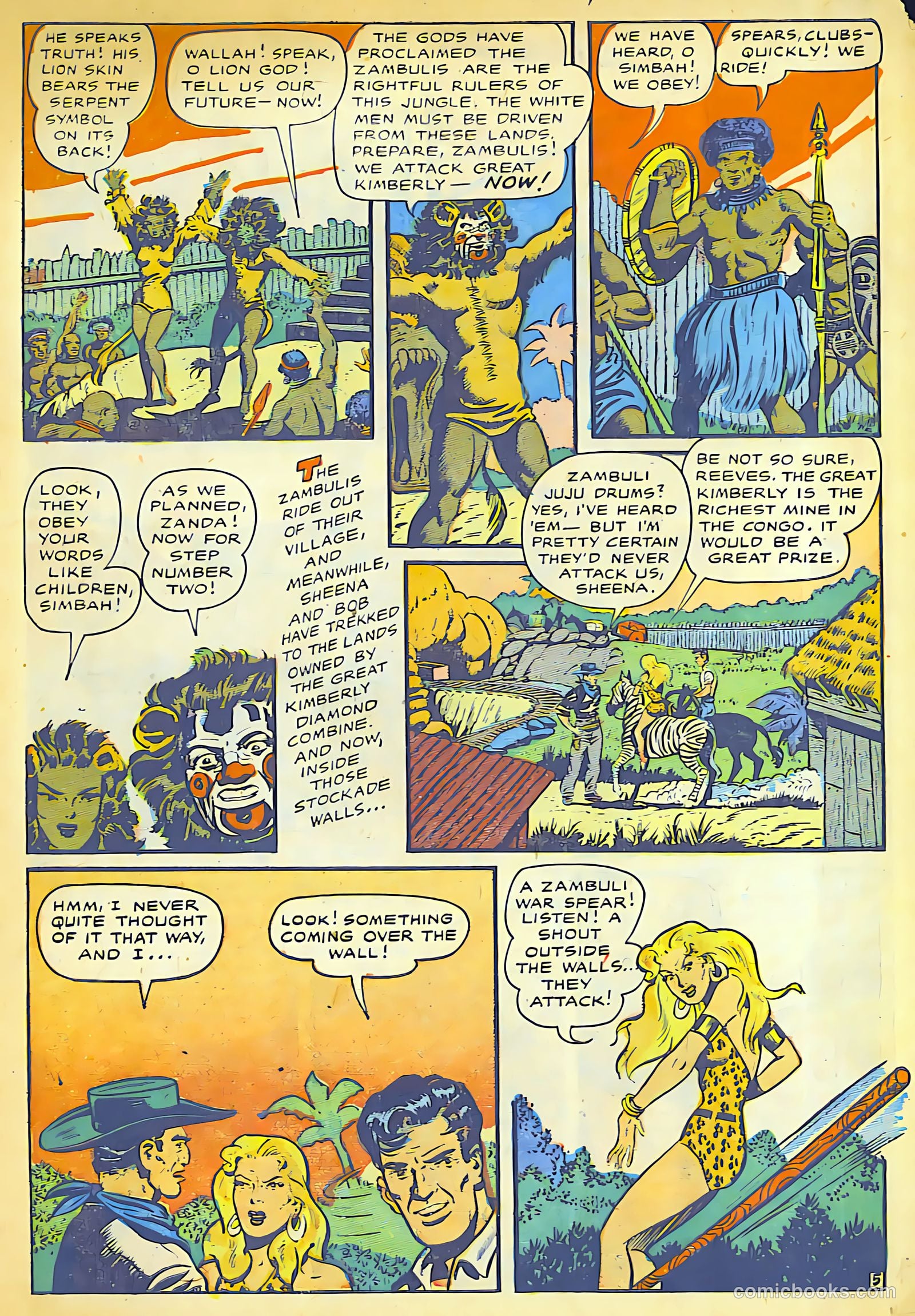 Sheena, Queen of the Jungle #10 — page 8 of 37