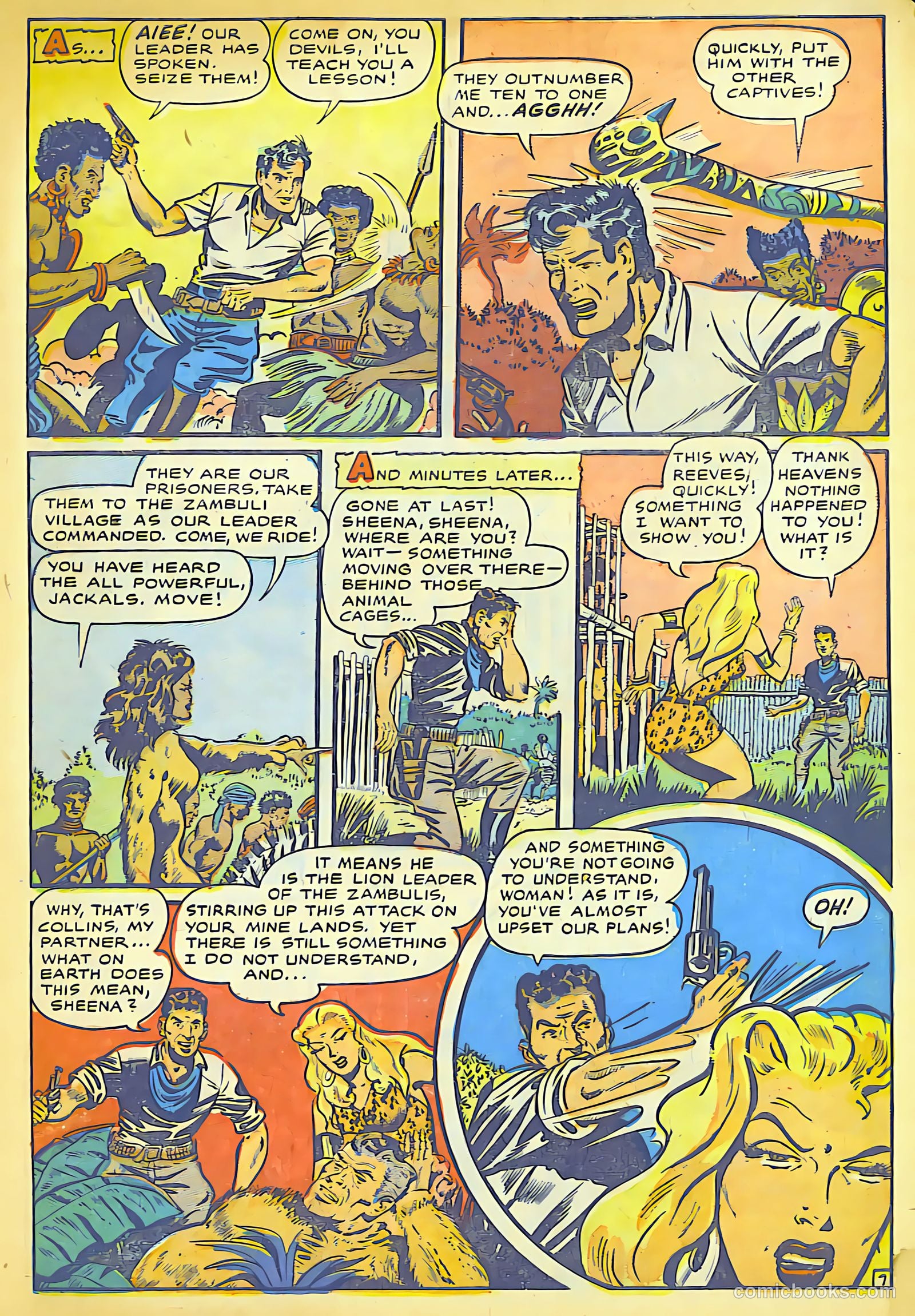Sheena, Queen of the Jungle #10 — page 10 of 37