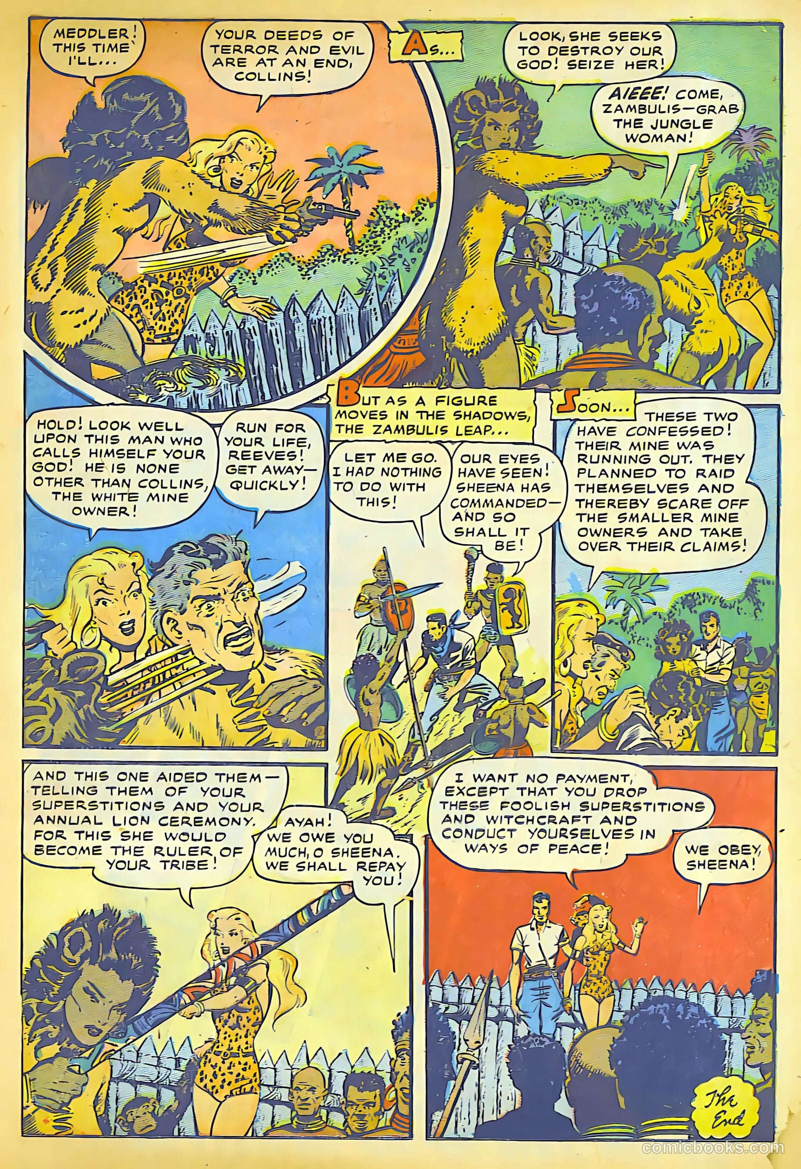 Sheena, Queen of the Jungle #10 — page 14 of 37