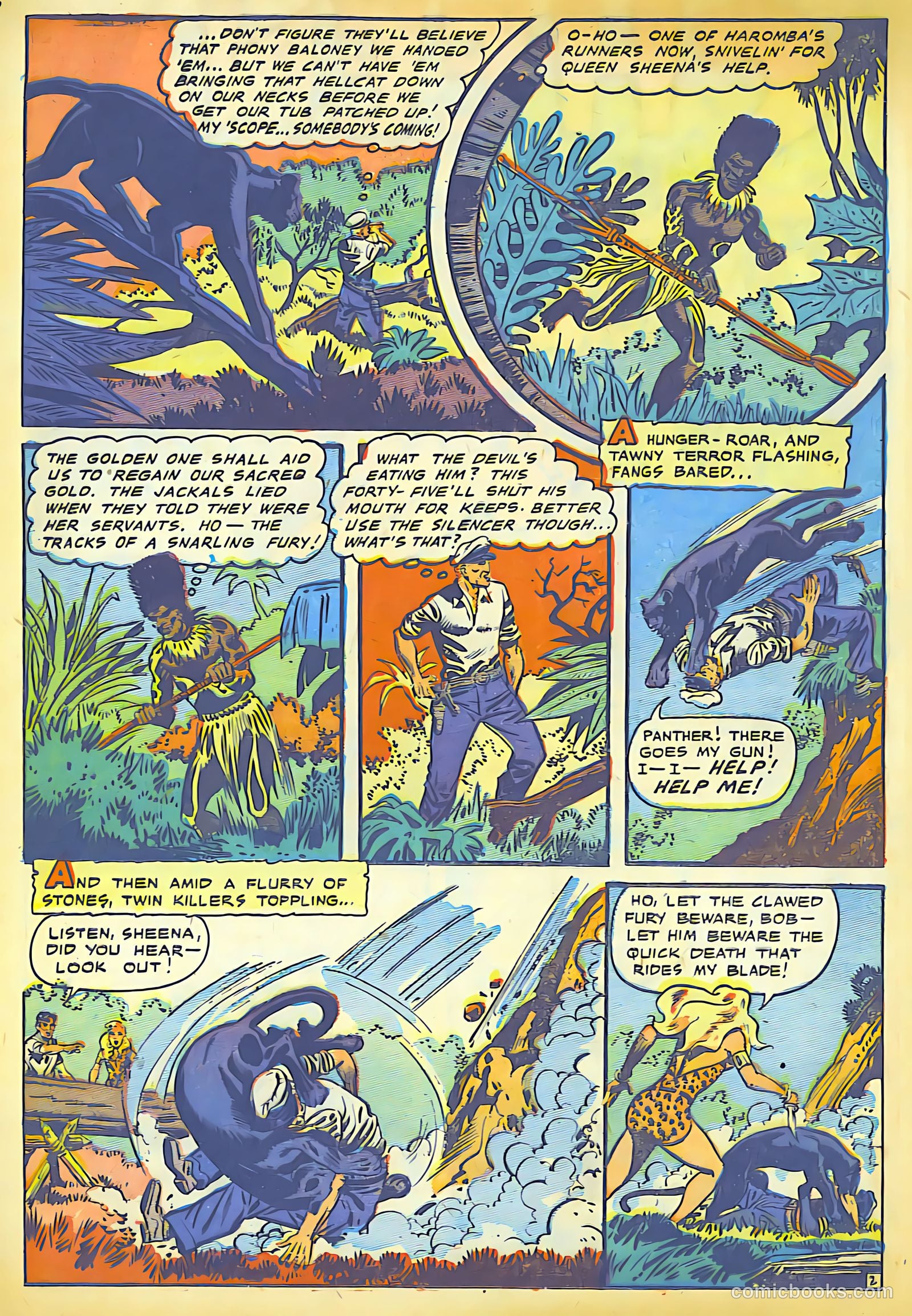 Sheena, Queen of the Jungle #10 — page 17 of 37