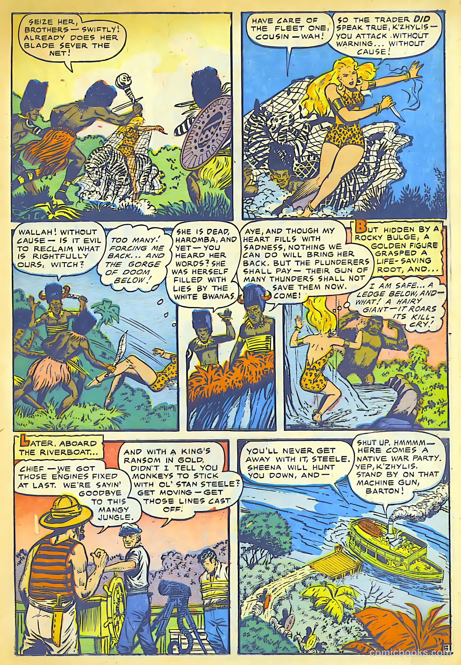 Sheena, Queen of the Jungle #10 — page 20 of 37