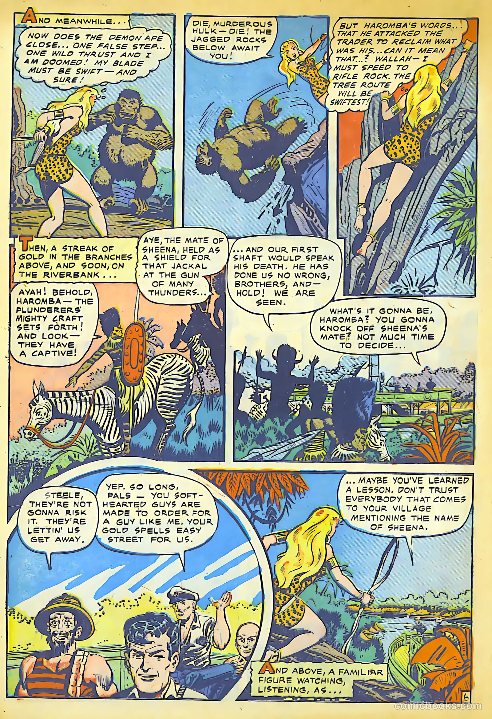 Sheena, Queen of the Jungle #10 — page 21 of 37