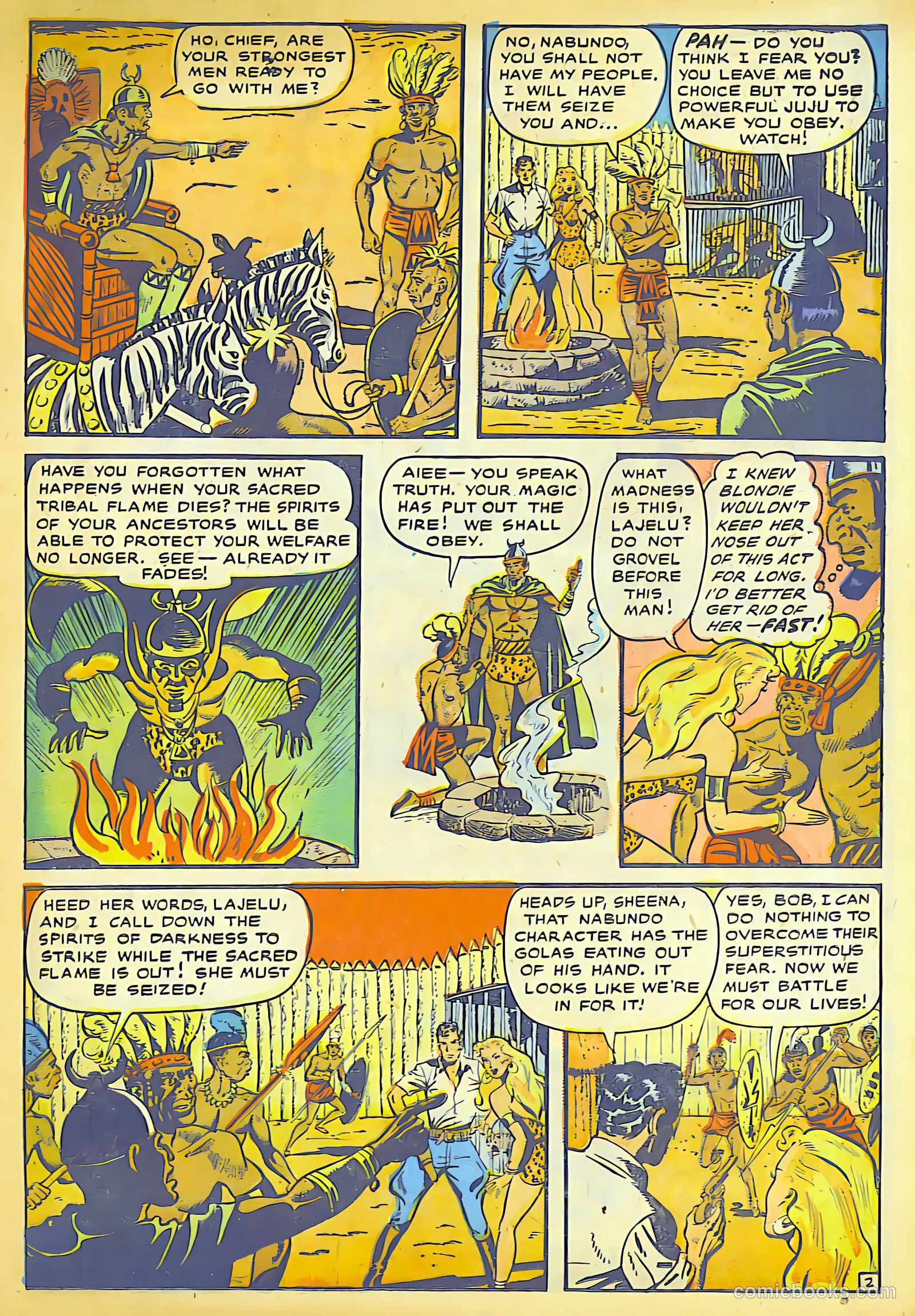 Sheena, Queen of the Jungle #10 — page 26 of 37