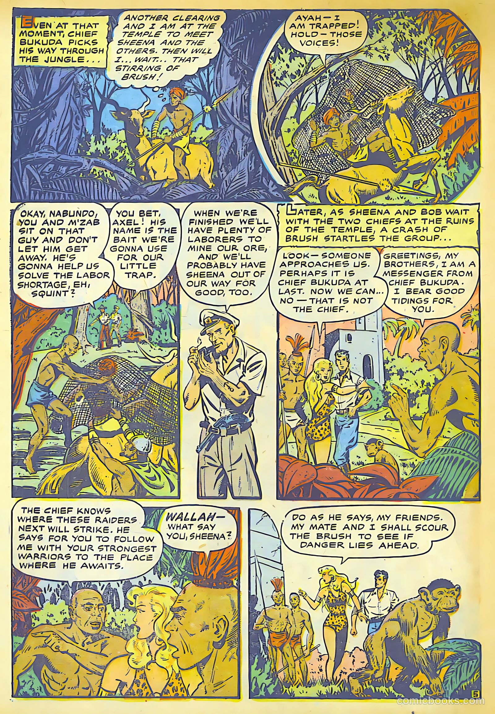 Sheena, Queen of the Jungle #10 — page 29 of 37