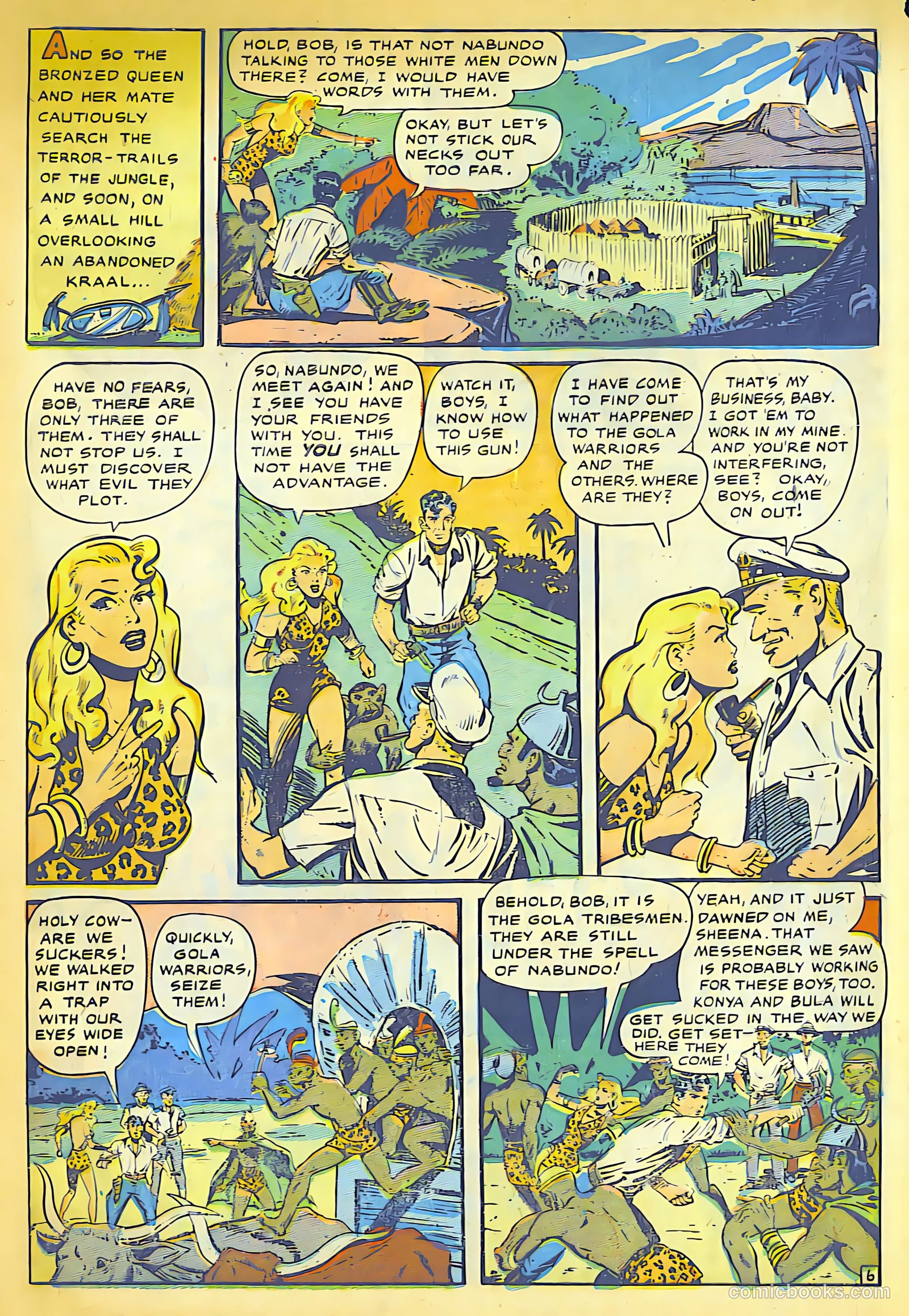 Sheena, Queen of the Jungle #10 — page 30 of 37