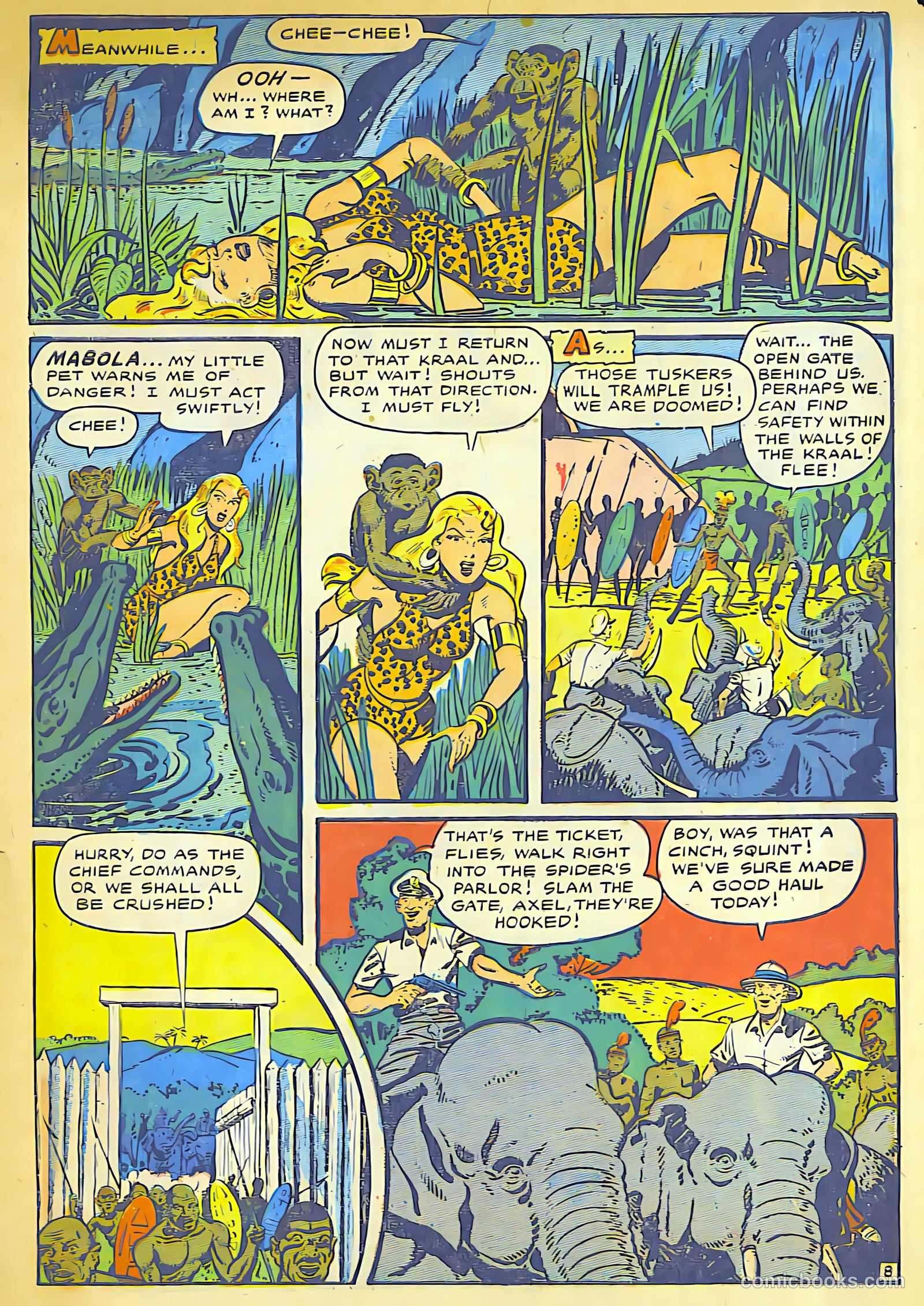 Sheena, Queen of the Jungle #10 — page 32 of 37
