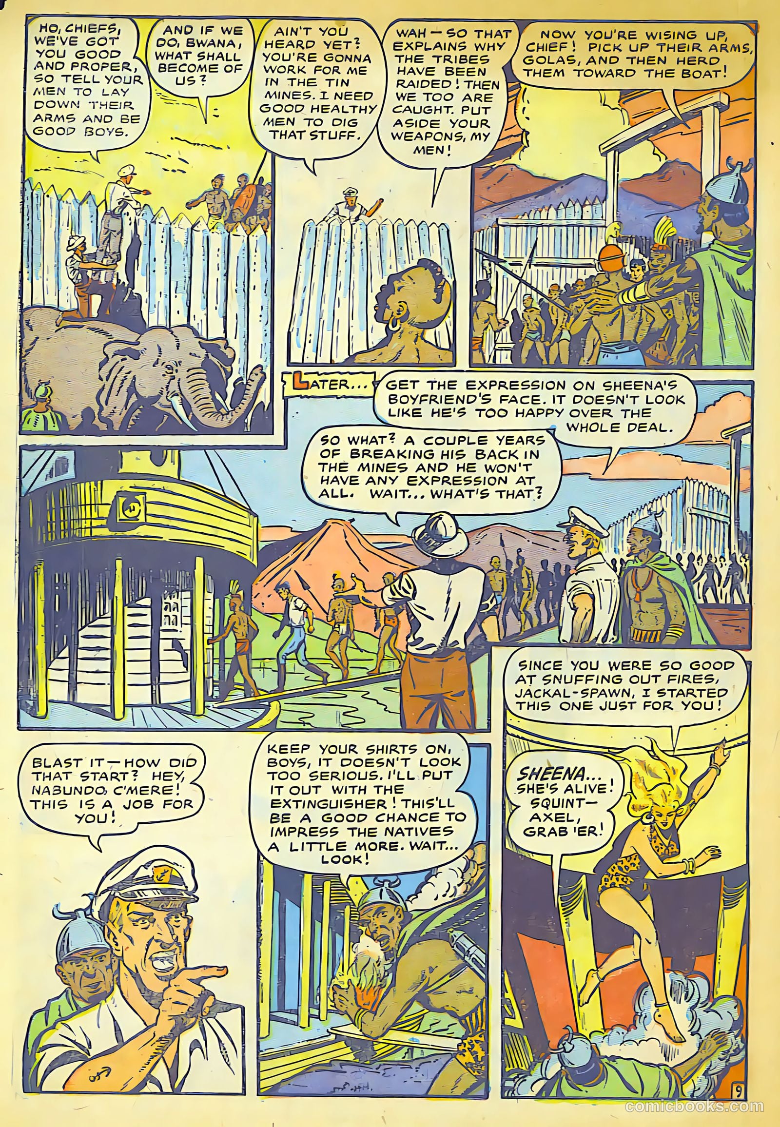 Sheena, Queen of the Jungle #10 — page 33 of 37