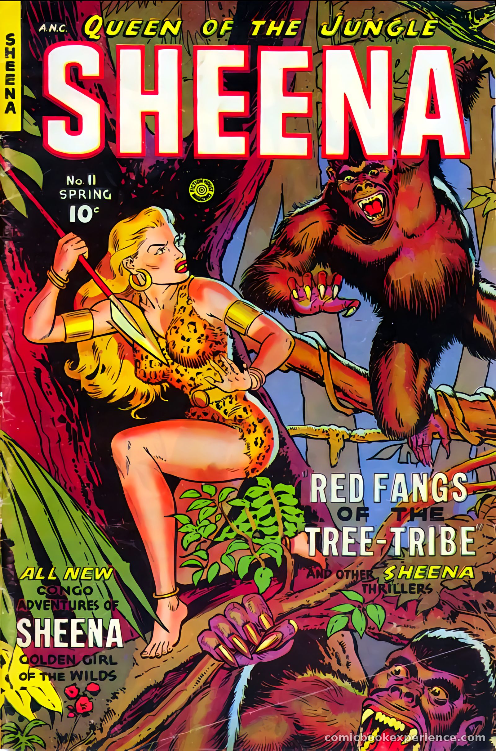 Sheena, Queen of the Jungle #11 — page 1 of 36