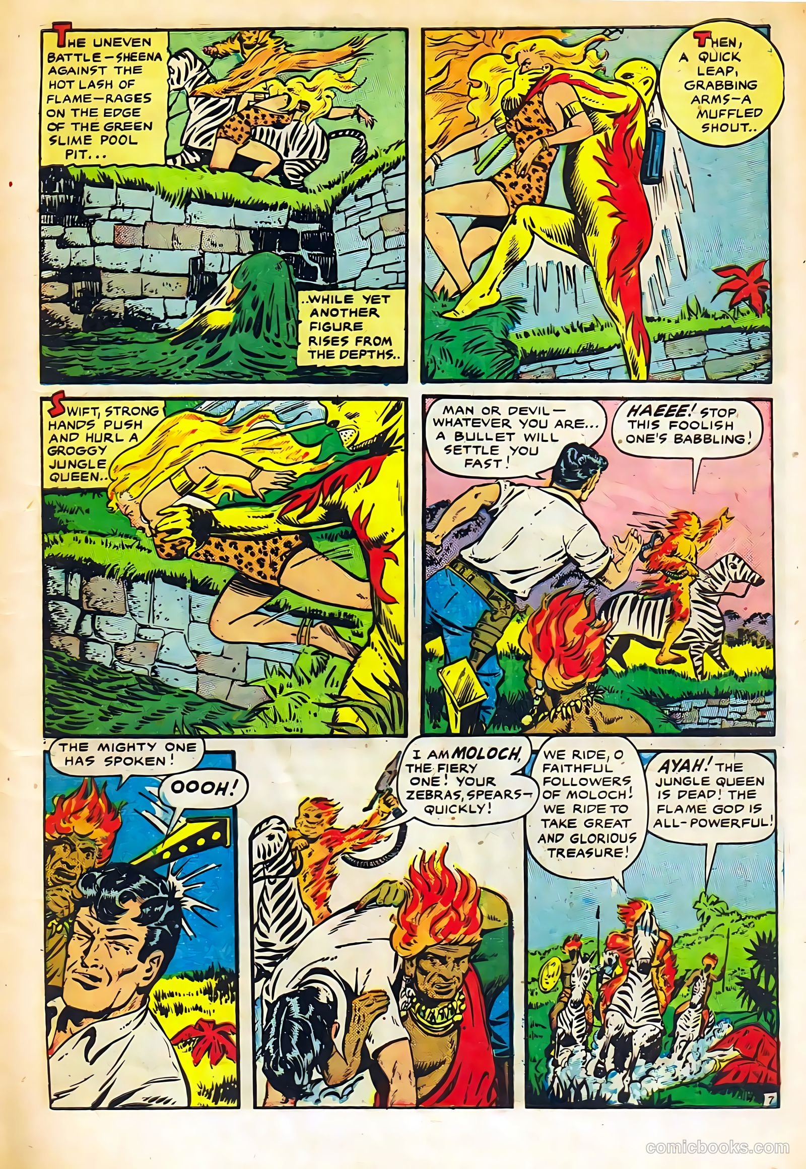 Sheena, Queen of the Jungle #11 — page 9 of 36