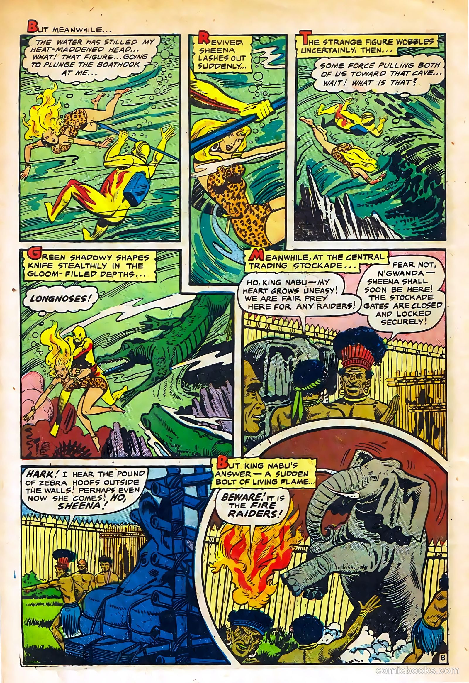 Sheena, Queen of the Jungle #11 — page 10 of 36